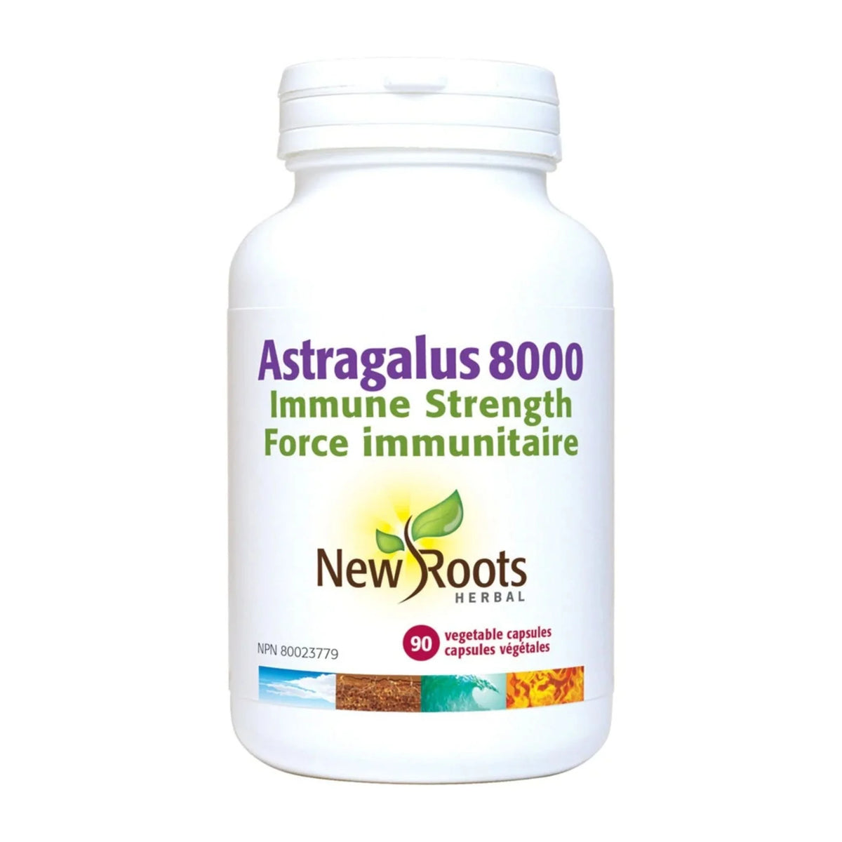 New Roots Astragalus 8000, 90 Vegan Capsules