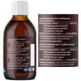 AquaOmega High Potency Fish Oil Orange 225ml