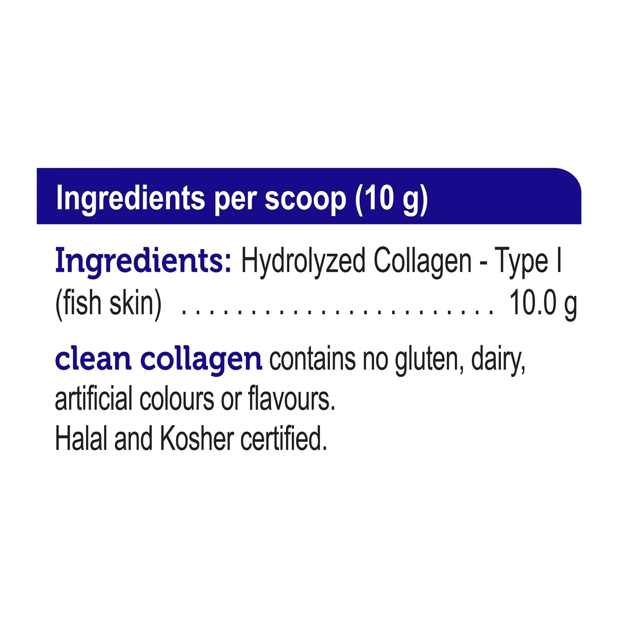 Genuine Health Clean Collagen Marine 210g