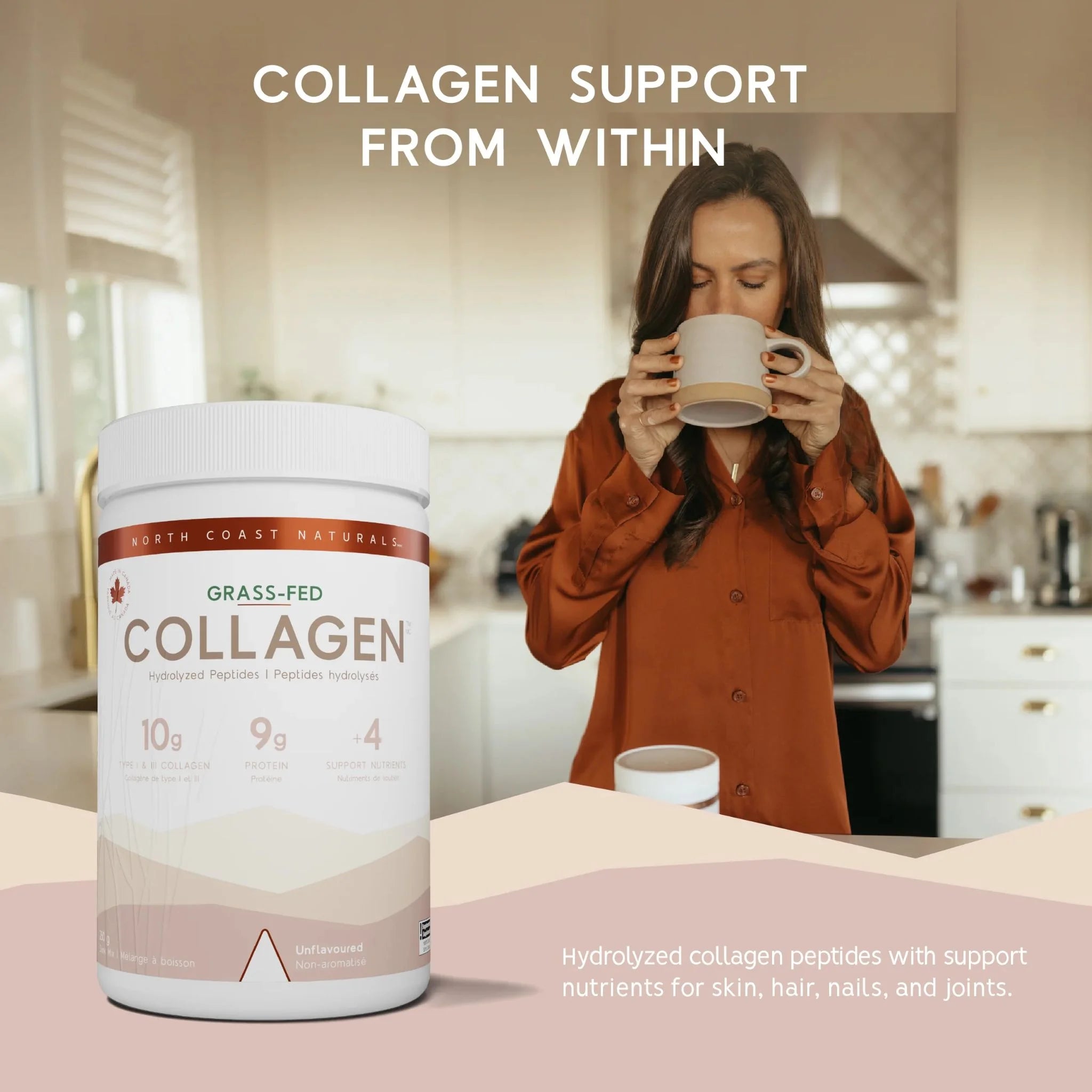 North Coast Naturals Unflavored Boosted Bovine Collagen - 500g