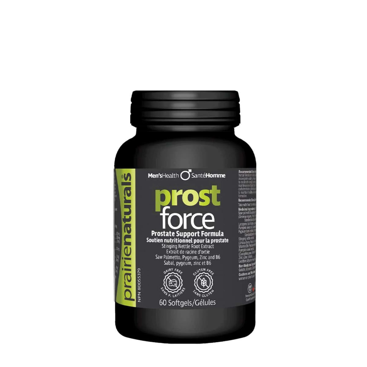 Prairie Naturals Prost Force Prostate Support Formula 60 Softgels