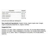 Suro Organic Elderberry Kids Syrup Nighttime 236ml