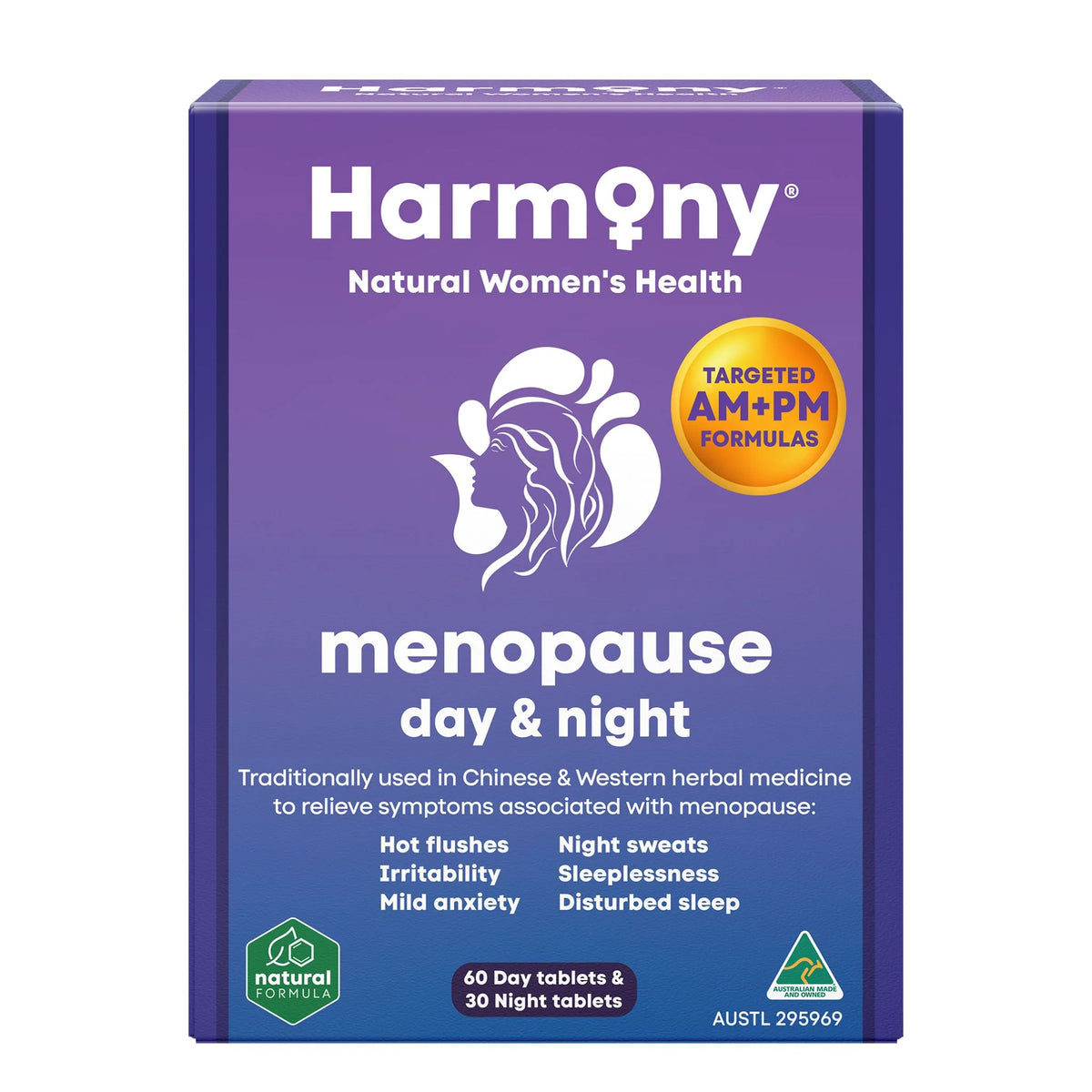 Martin and Pleasance Harmony Menopause Day & Night - 90 Tablets - Nature's Source Inc