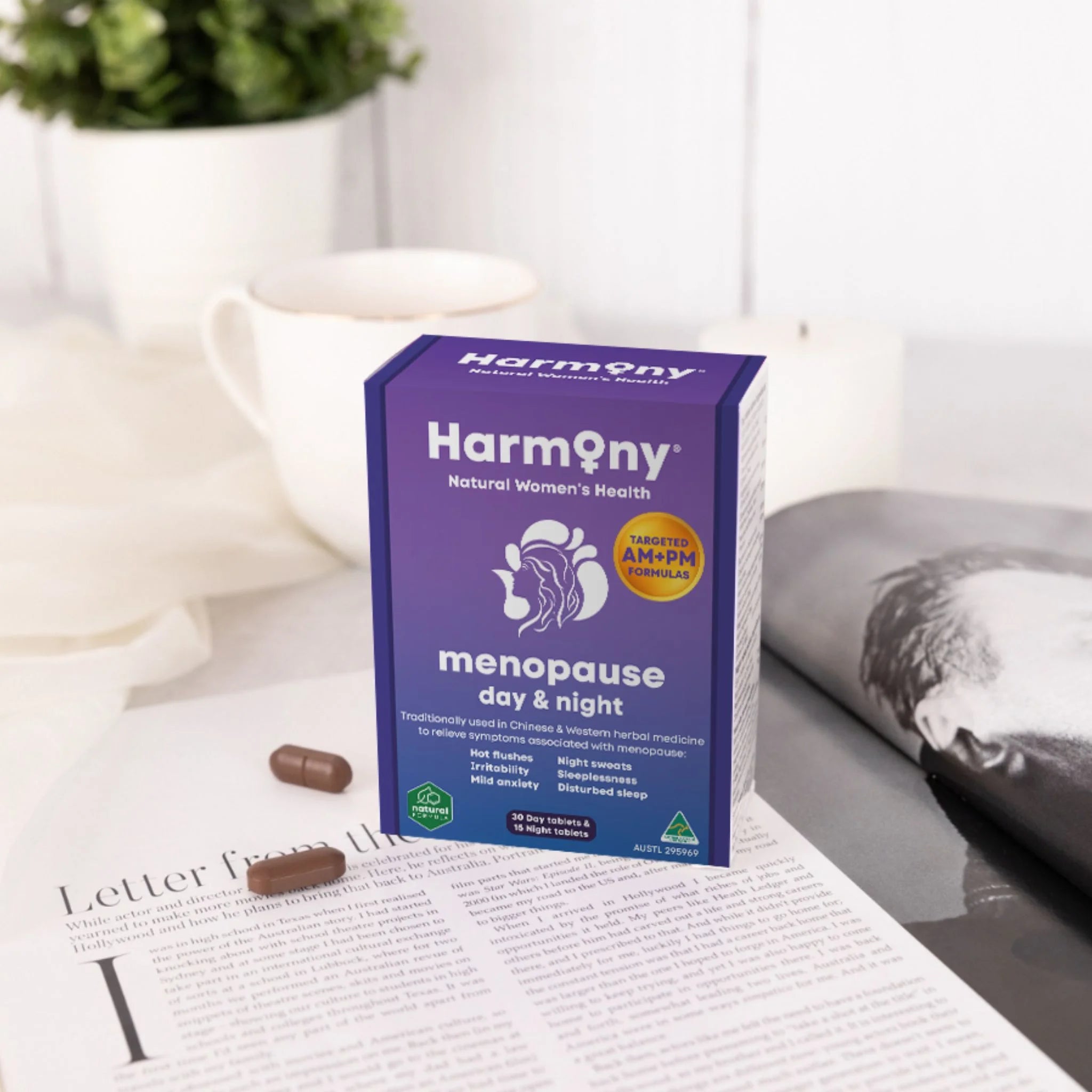 Martin and Pleasance Harmony Menopause Day & Night - 90 Tablets - Nature's Source Inc