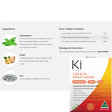 Ki Cold & Flu Attack Formula 30 Tablets