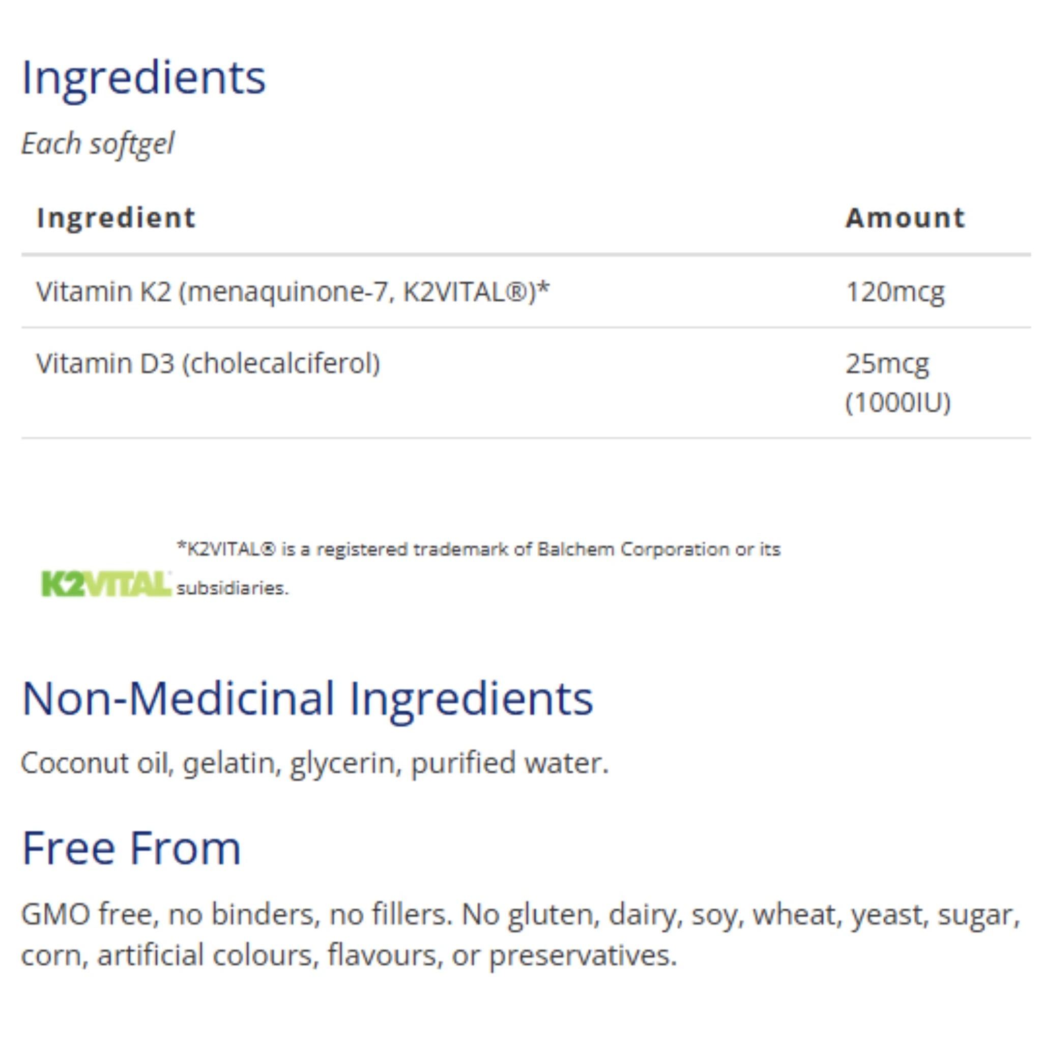 CanPrev D3 & K2 240ct - Nature's Source Inc
