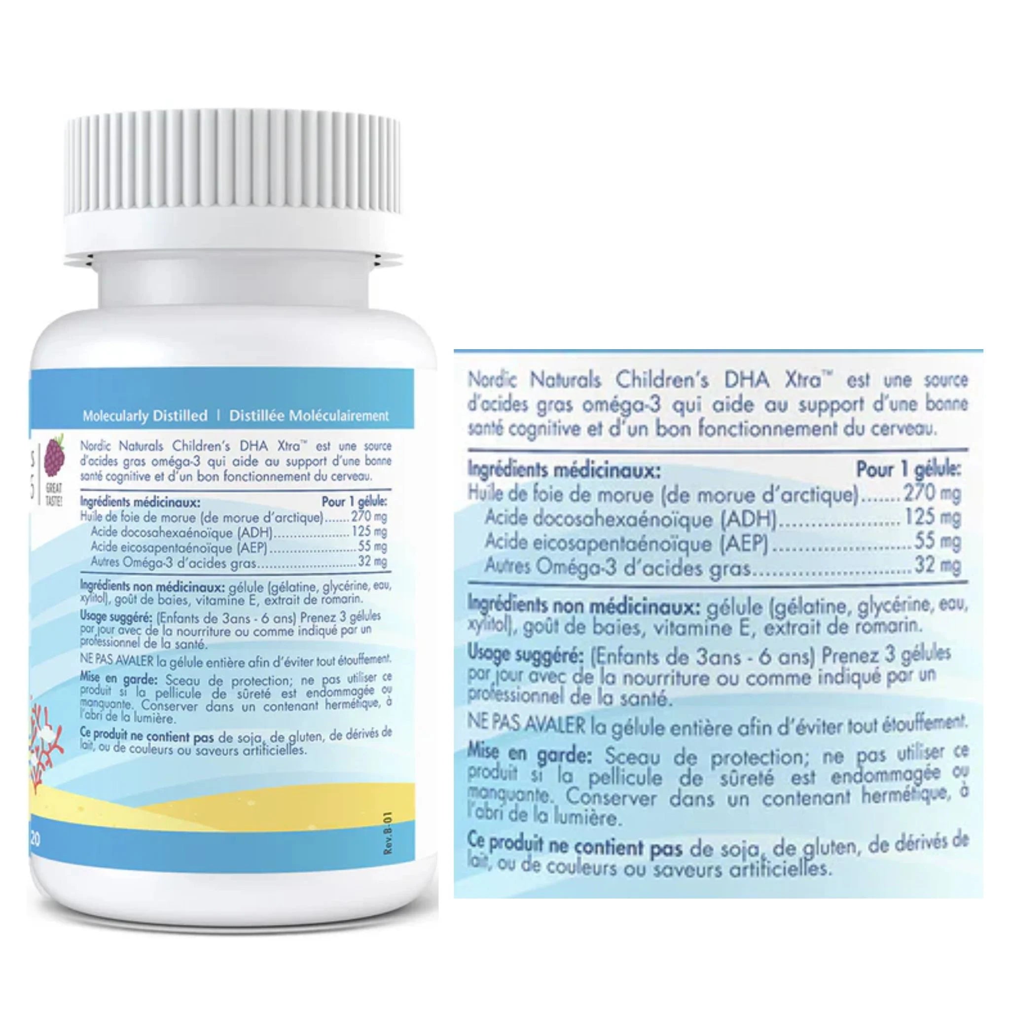 Nordic Naturals Children's DHA Xtra 90 Mini-Softgels