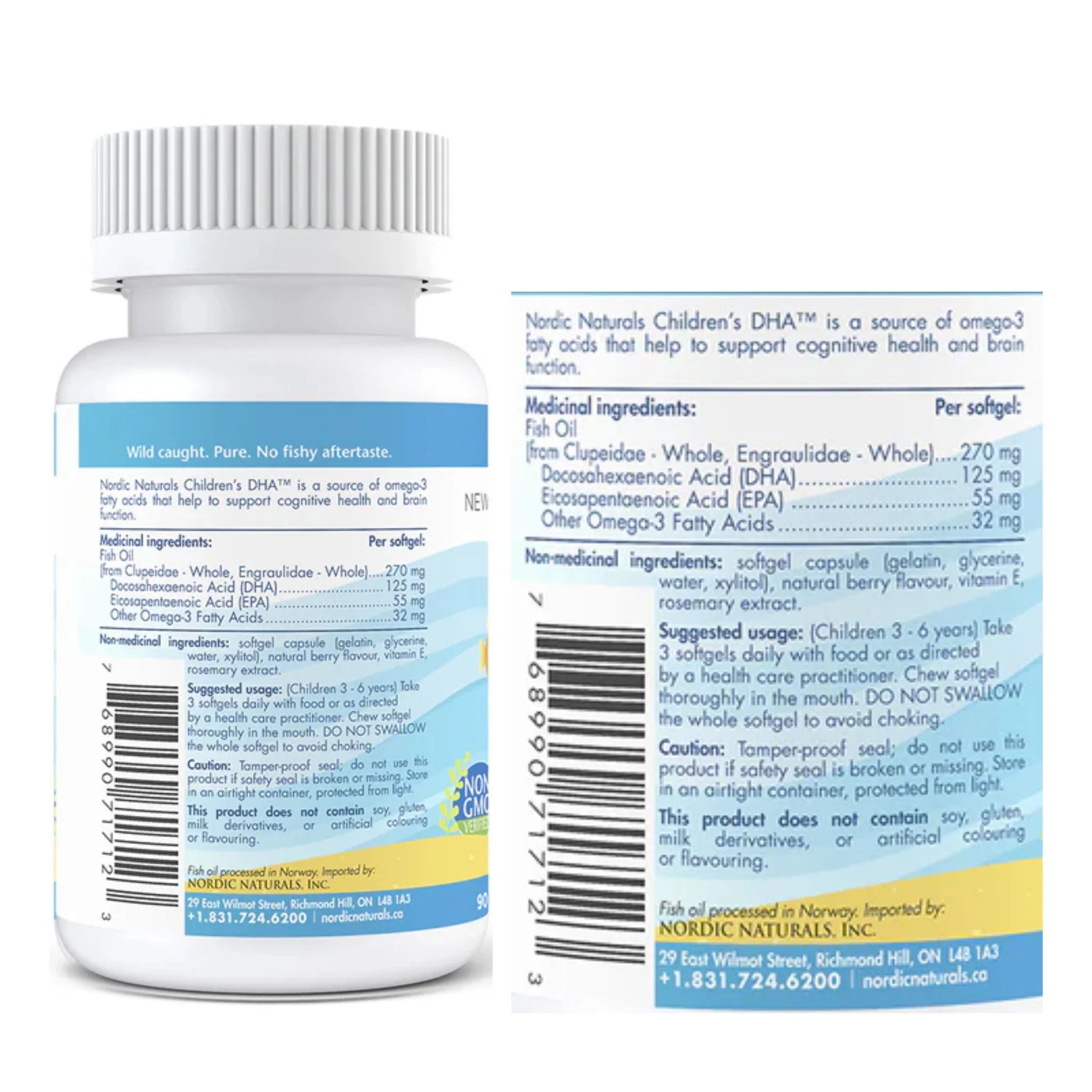 Nordic Naturals Children's DHA Xtra 90 Mini-Softgels
