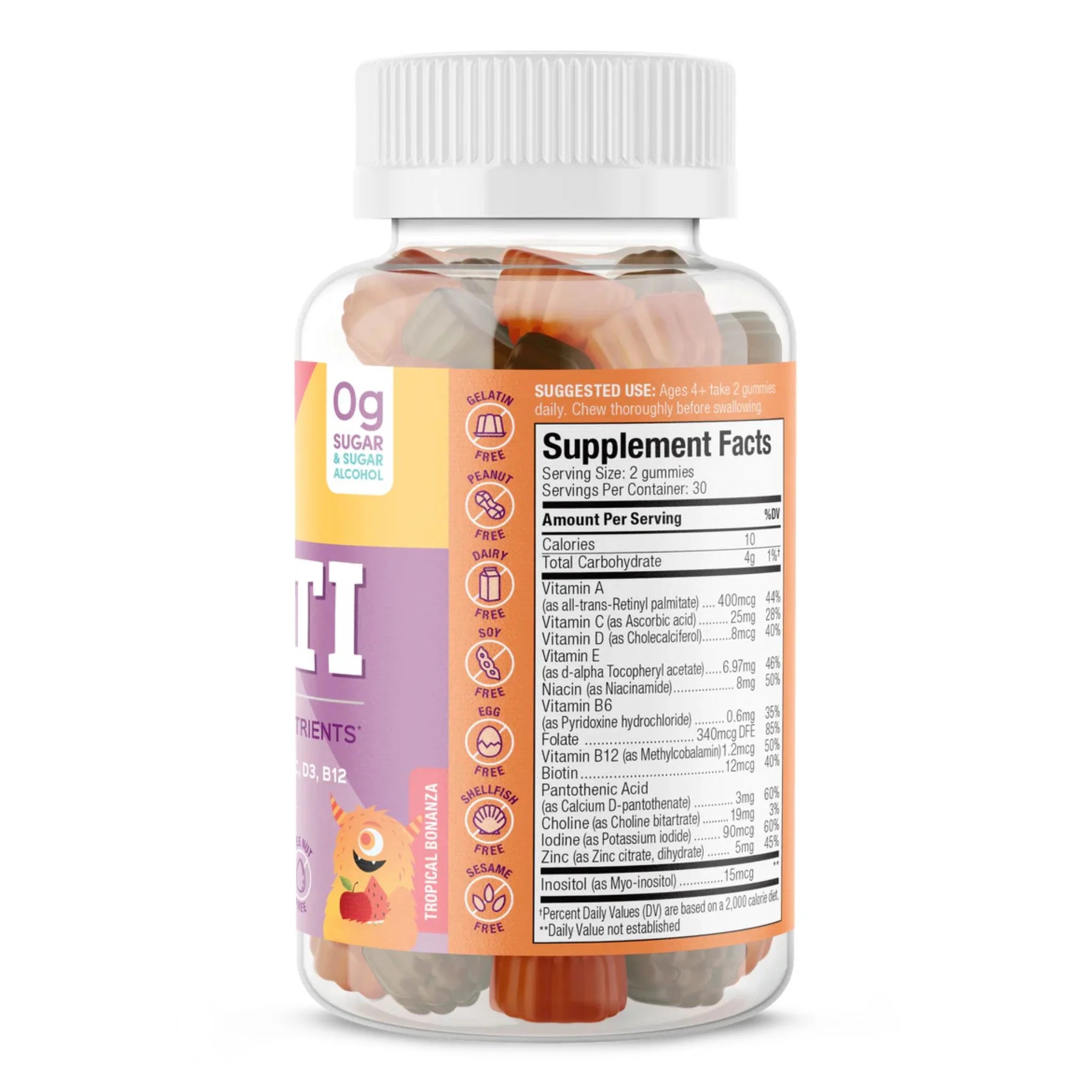 Suku The Complete Kids Multi - 60 Gummies - Nature's Source Inc
