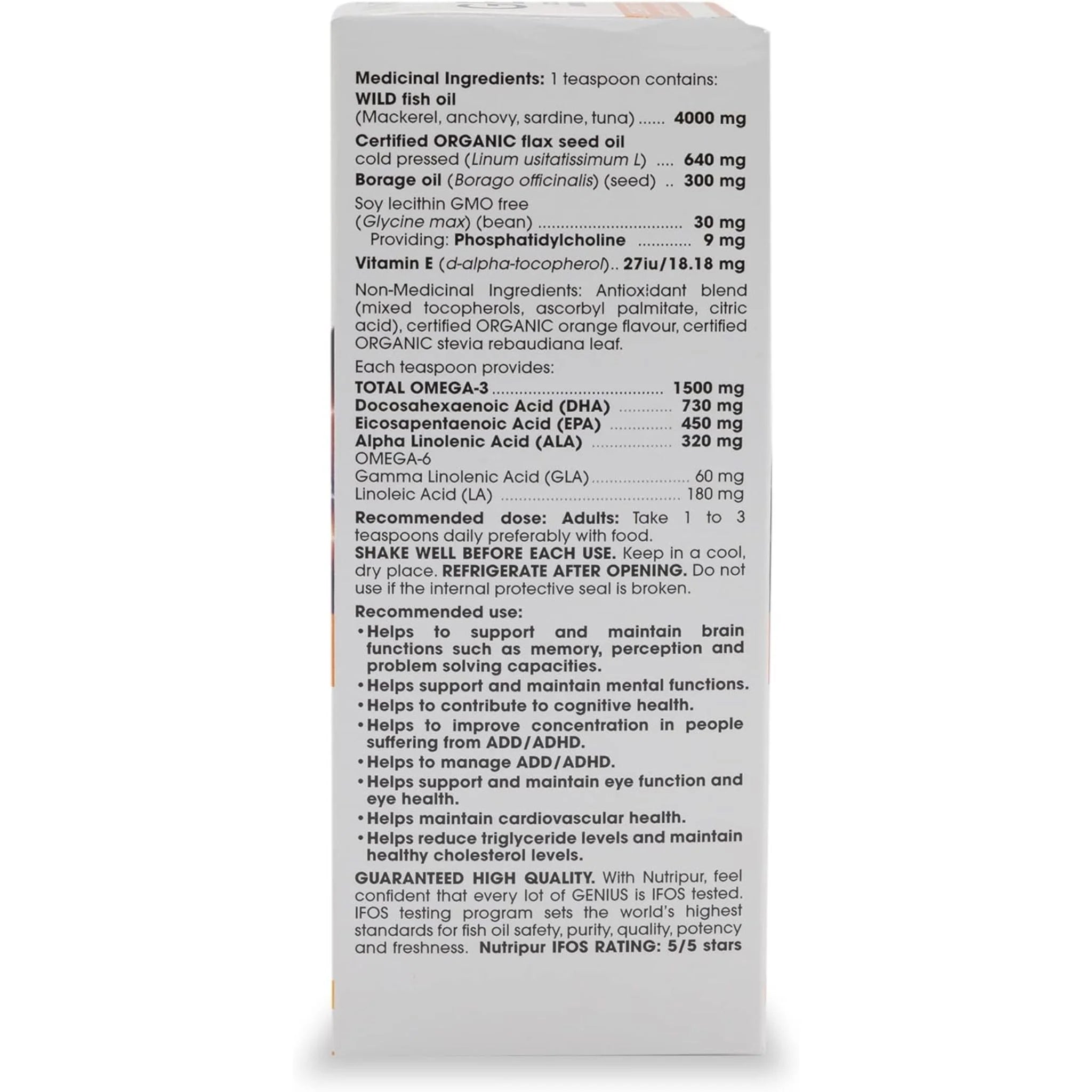 Nutripur Genius Adults - 114ml