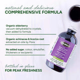 Flora Certified Organic Elderberry+ Liquid Formula 250ml