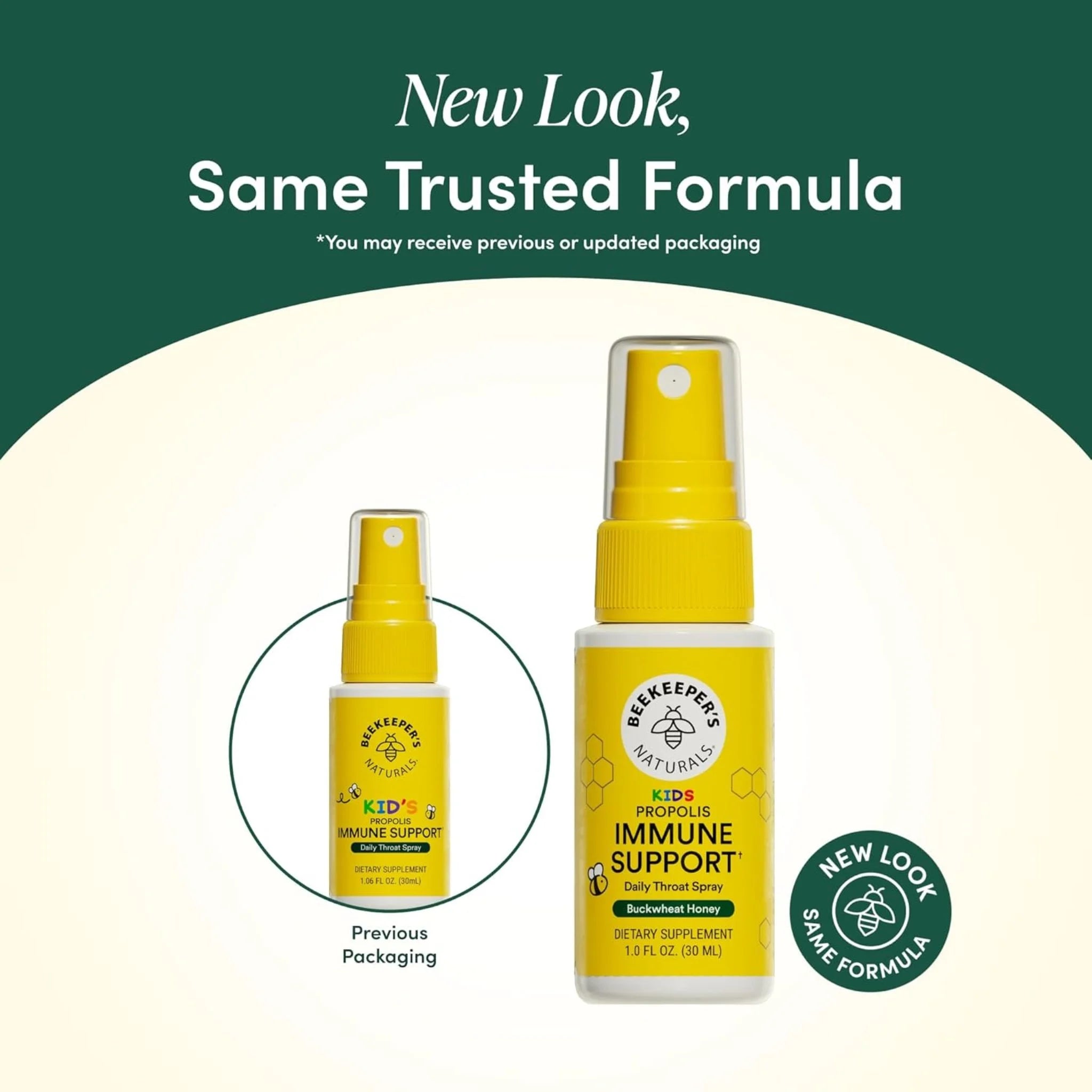 BeeKeepers Naturals - Bee Propolis Throat Spray for Kids - 30ml