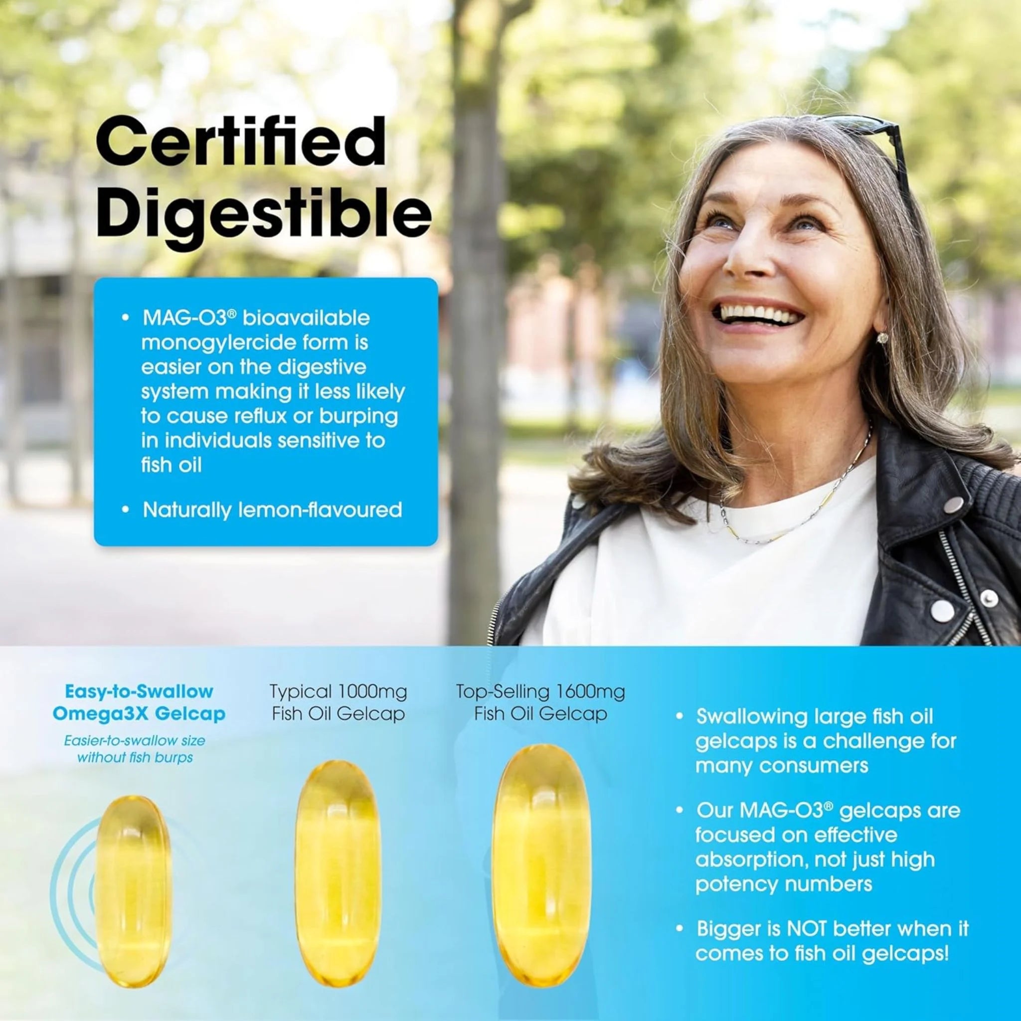 Certified Naturals Clinical Omega 3X (60 Gel Caps)