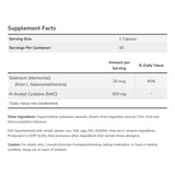 Now Nac - Acetyl Cysteine, 600mg 100 Veg Caps - Nature's Source Inc