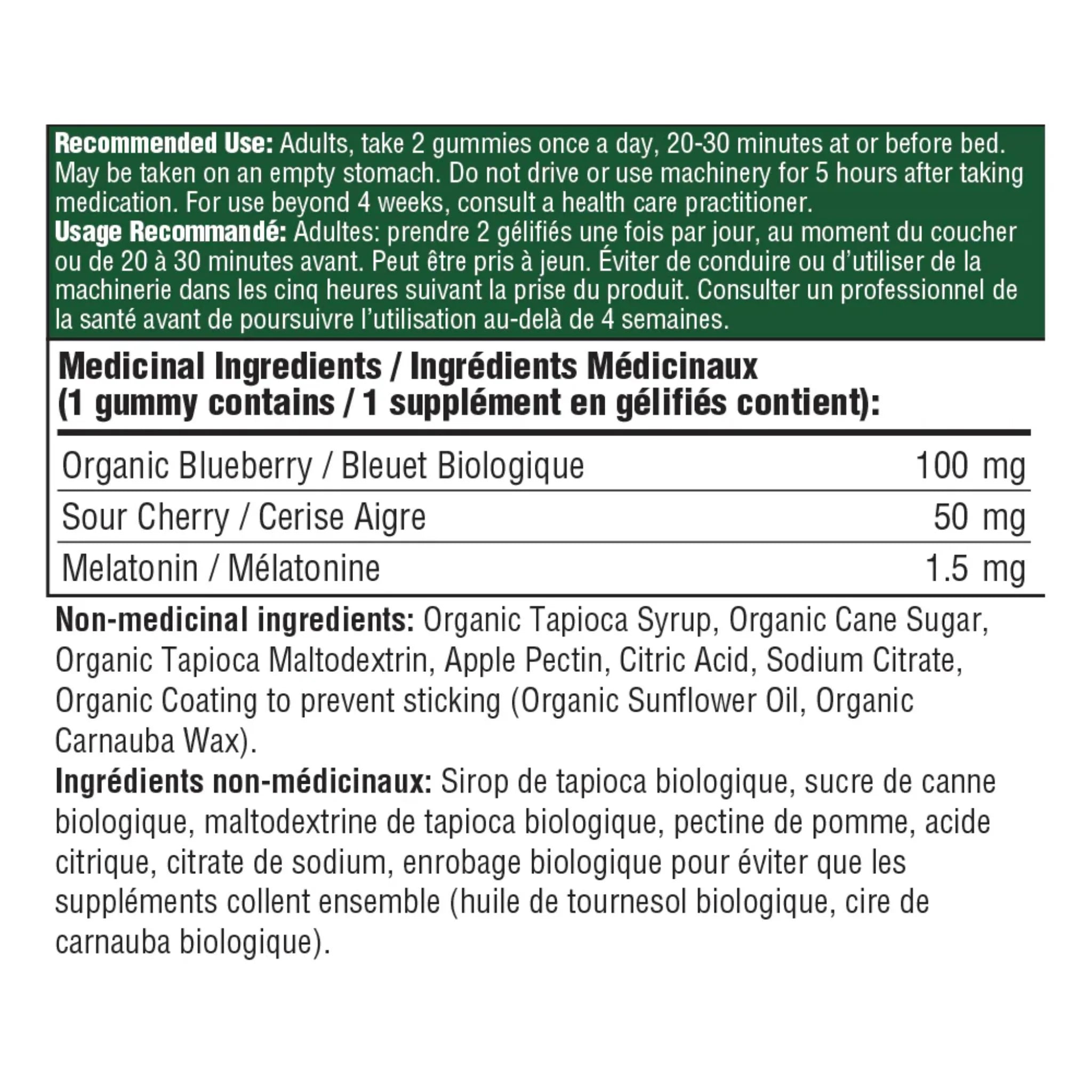 MegaFood Melatonin Berry Gummies 54 Gummies
