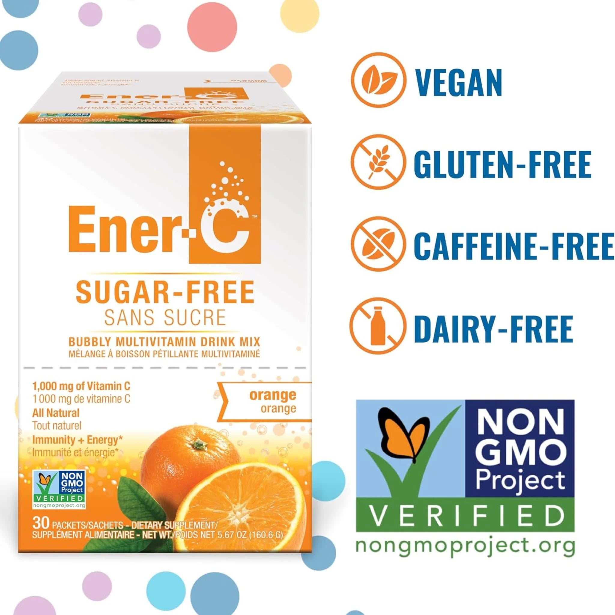 Ener-C Sugar Free Orange 30pks