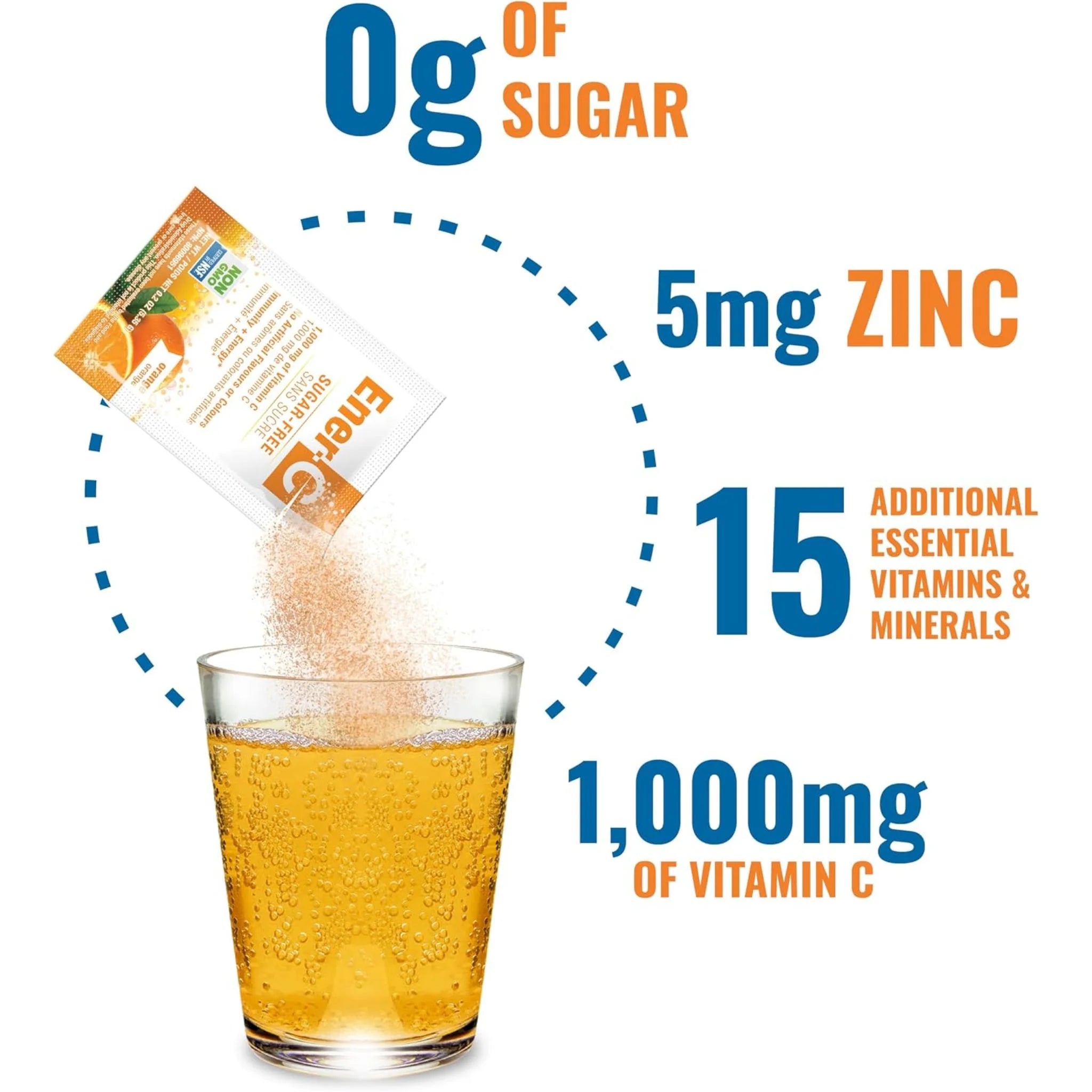 Ener-C Sugar Free Orange 30pks