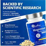 CanPrev Magnesium Bis-Glycinate 50 Tropical Pineapple 120 Chewable Tablets