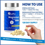 CanPrev Magnesium Bis-Glycinate 50 Tropical Pineapple 120 Chewable Tablets