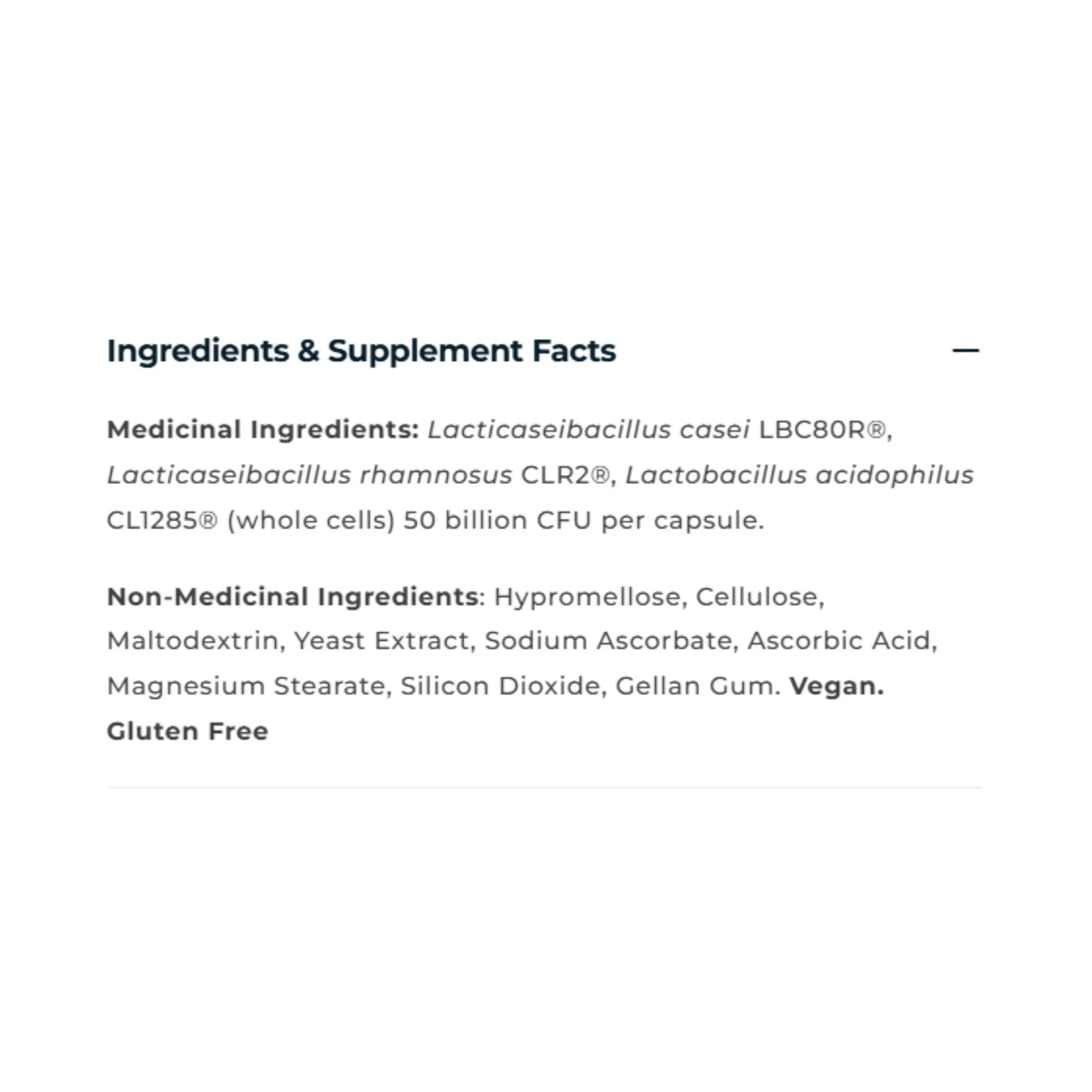 Bio - K+ IBS Pro 50B 30 Capsules - Nature's Source Inc
