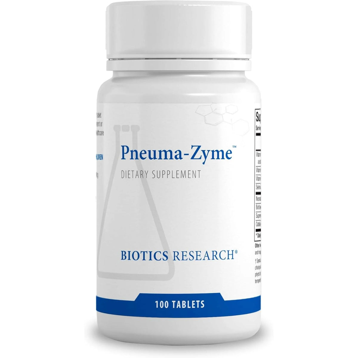 Biotics Research Pneuma-Zyme 100tabs