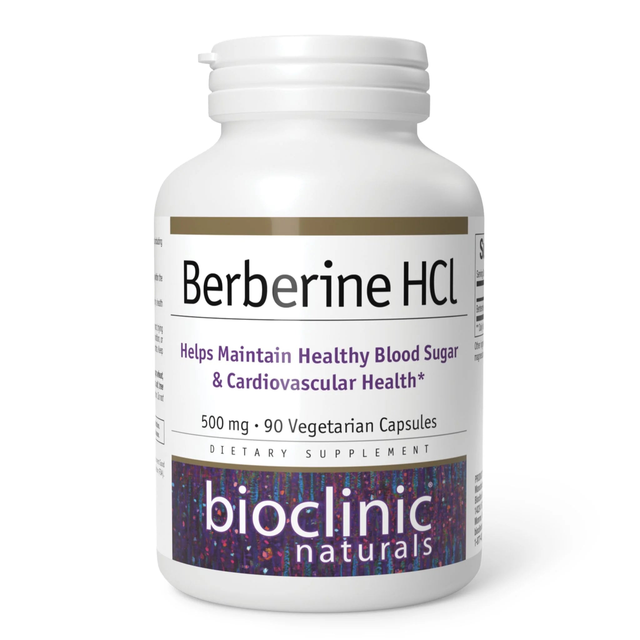 Bioclinic Naturals Berberine HCL 90 Vegetarian Capsules - Nature's Source Inc