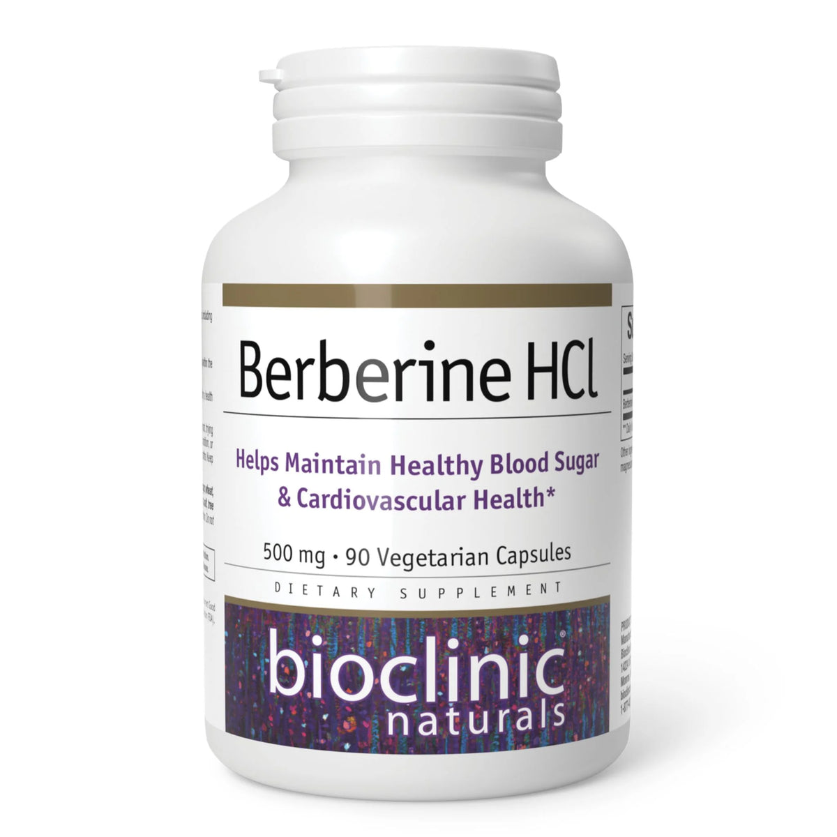 Bioclinic Naturals Berberine HCL 90 Vegetarian Capsules - Nature's Source Inc