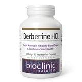 Bioclinic Naturals Berberine HCL 90 Vegetarian Capsules - Nature's Source Inc