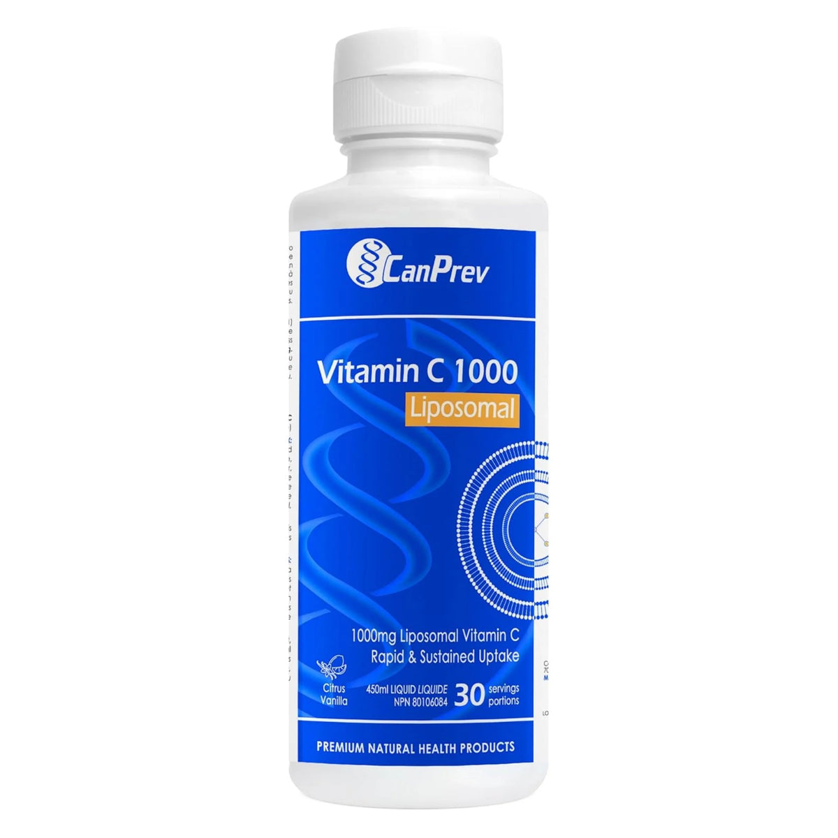 CanPrev Liposomal Vitamin C 1000mg 450ml - Nature's Source Inc
