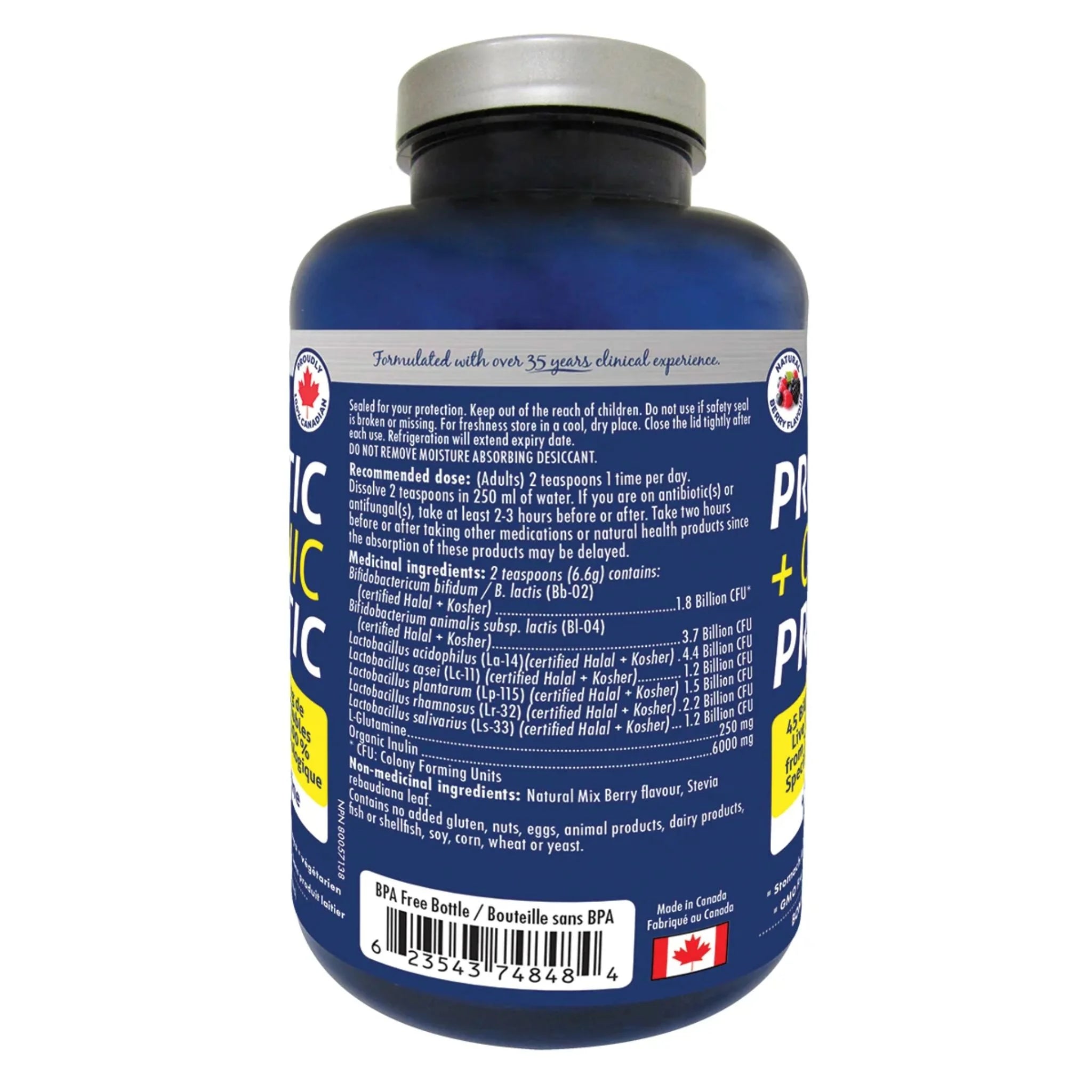 Naka Platinum Probiotic + Organic Prebiotic 300g