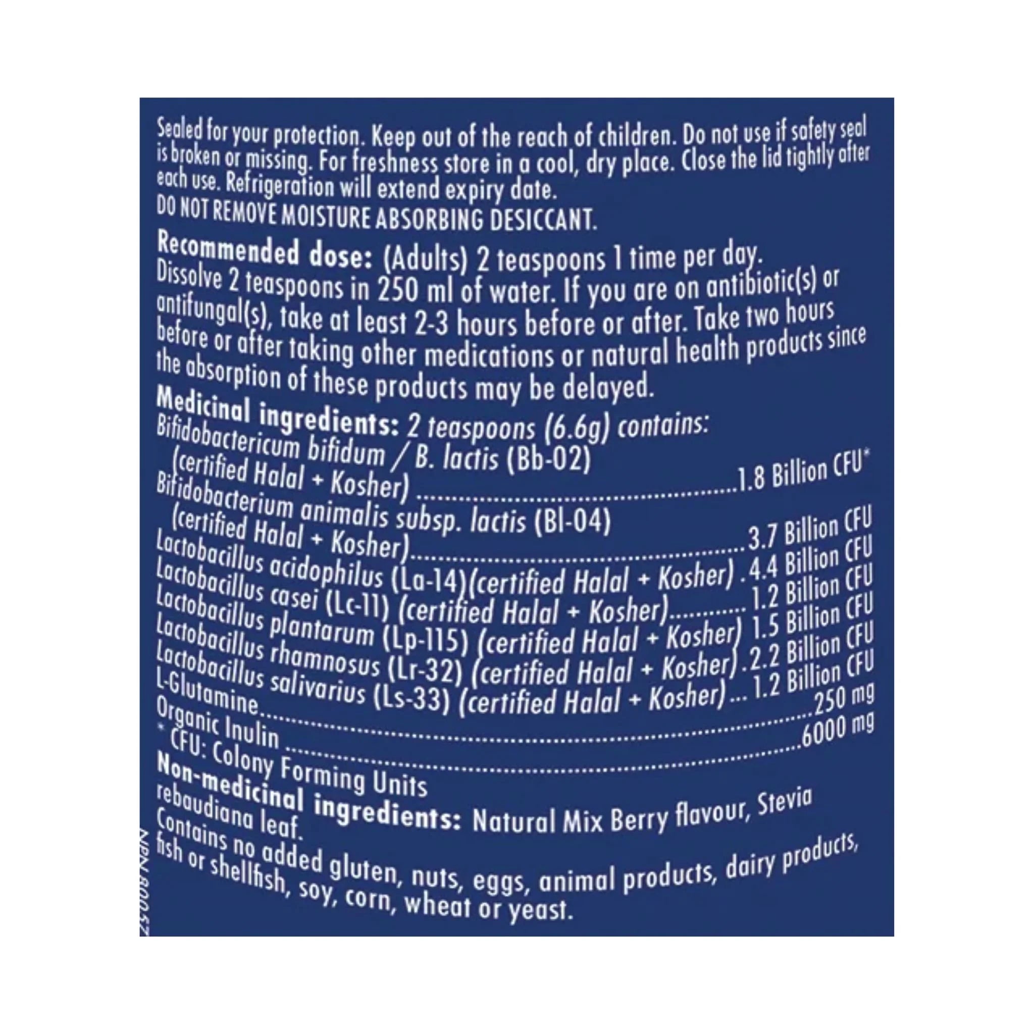 Naka Platinum Probiotic + Organic Prebiotic 300g