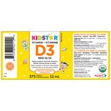 KidStar Vitamin D3 Spray Orange 52ml