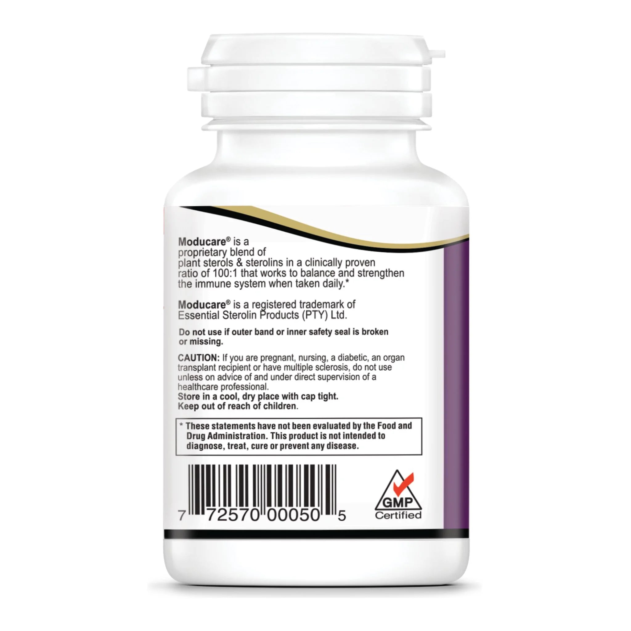 Moducare 60 Grape-Flavoured Chewable Tablets - Nature's Source Inc