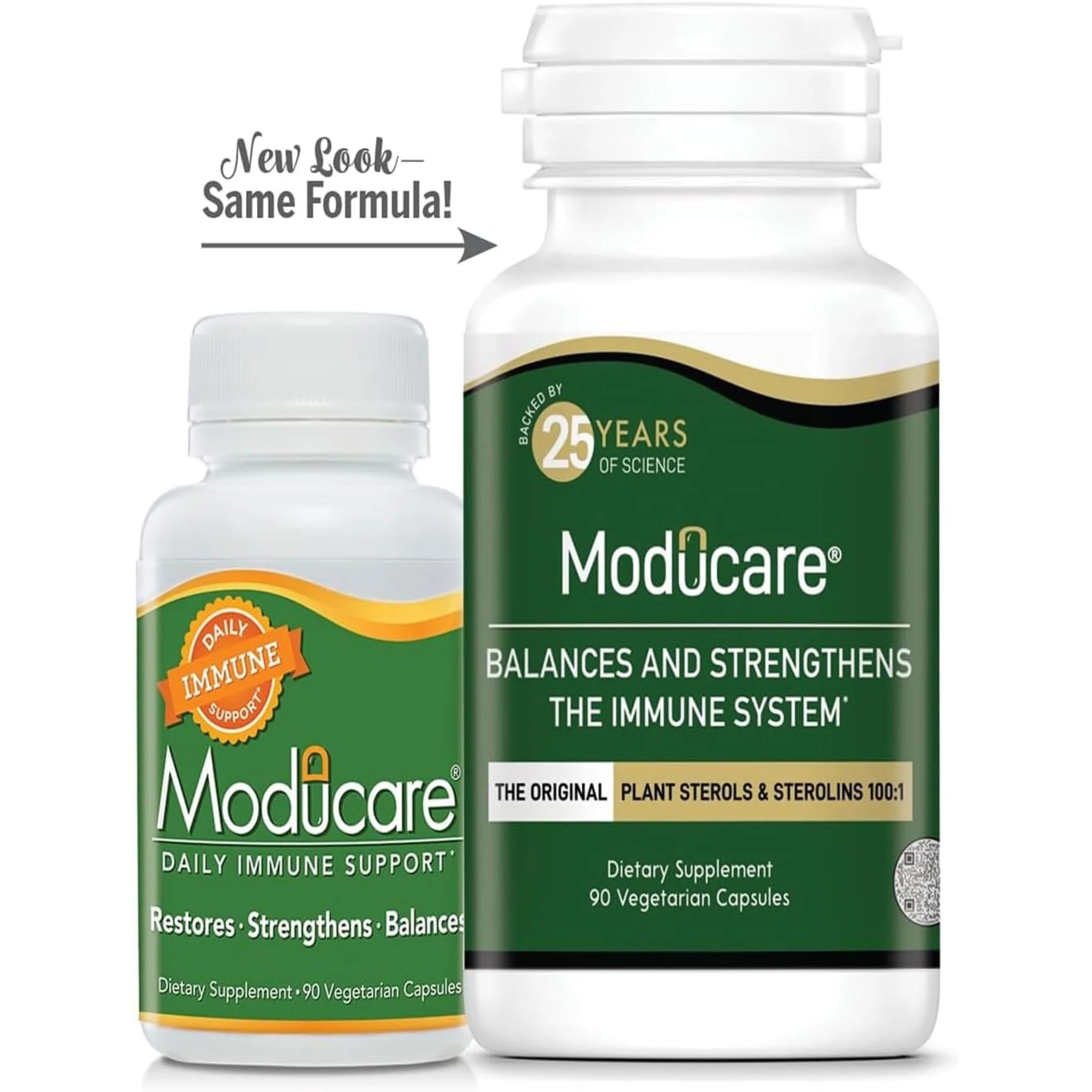 Moducare 180 Vegetarian Capsules - Daily Immune Support, Helps Support a Healthy Immune System Balance - Nature's Source Inc