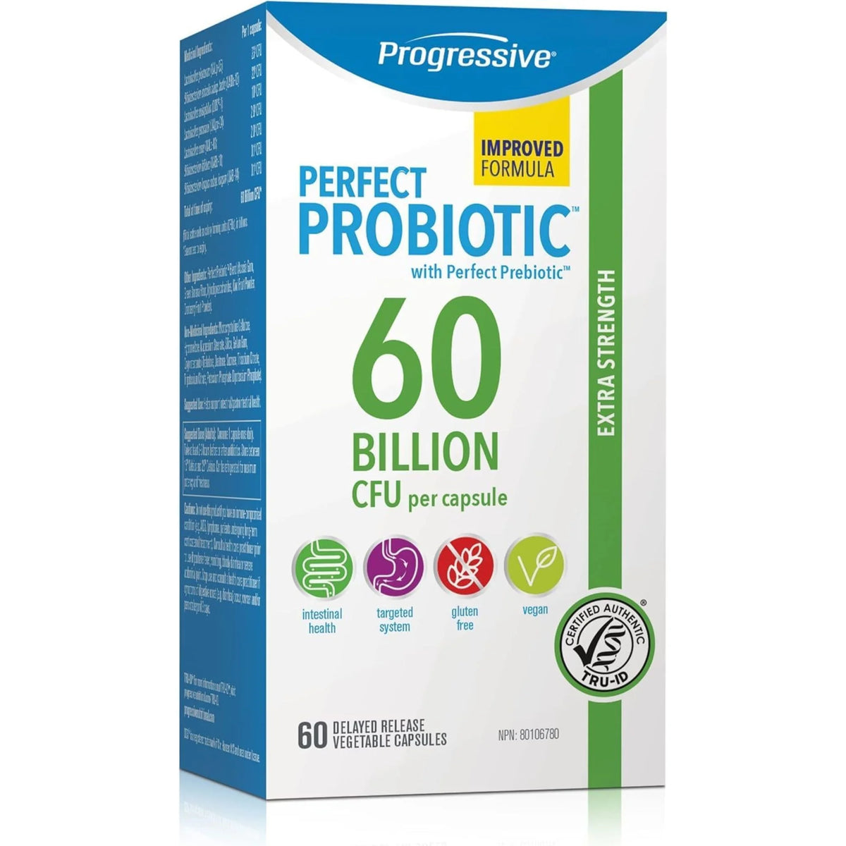 Progressive Perfect Probiotic 60 Billion 60c