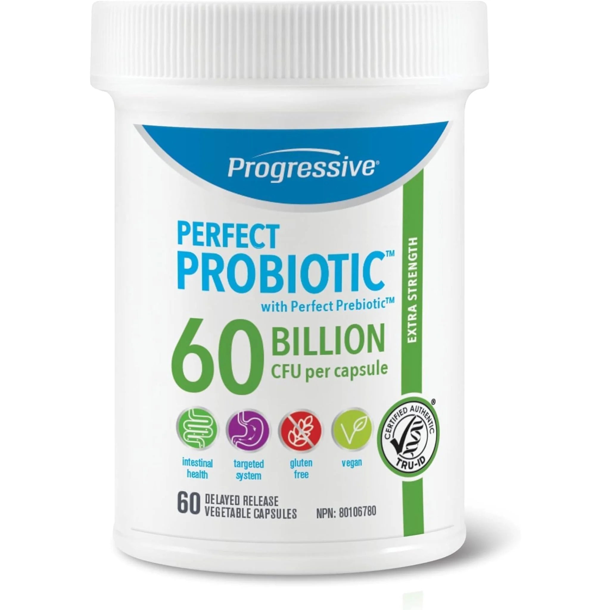 Progressive Perfect Probiotic 60 Billion 60c