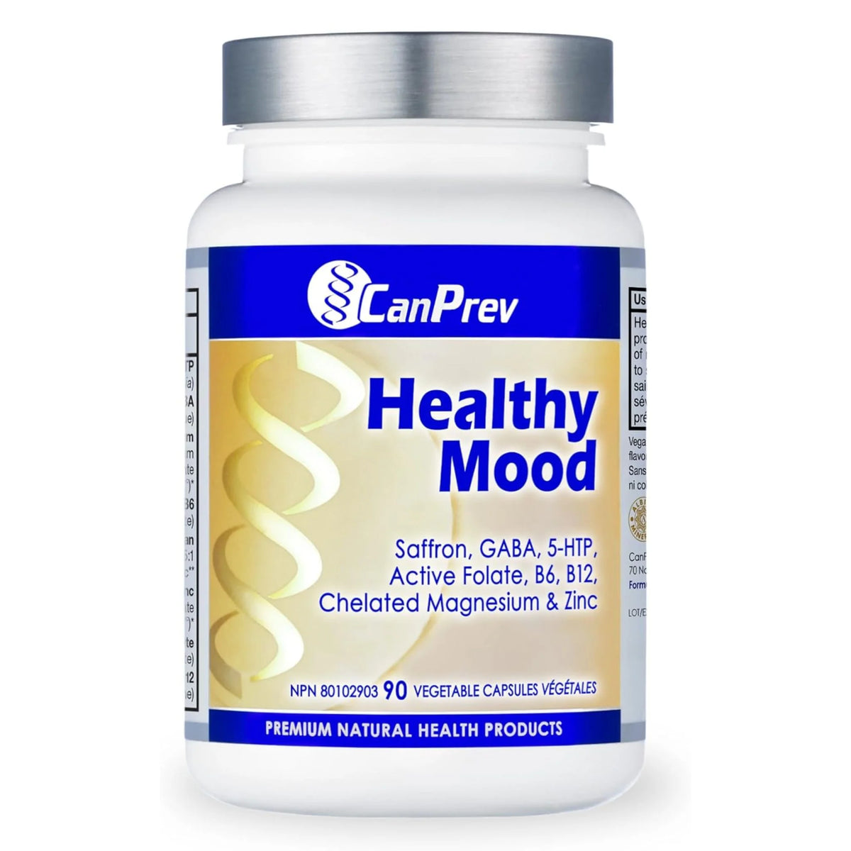CanPrev Healthy Mood, 90 Vegan Capsules - Nature's Source Inc