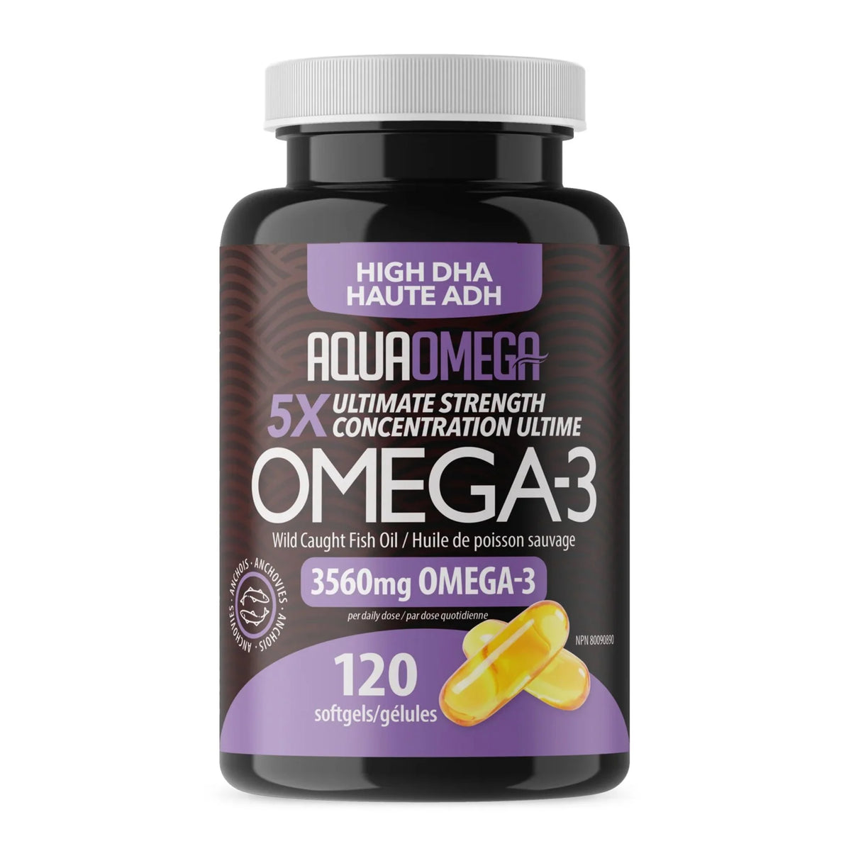 AquaOmega High DHA 120sg