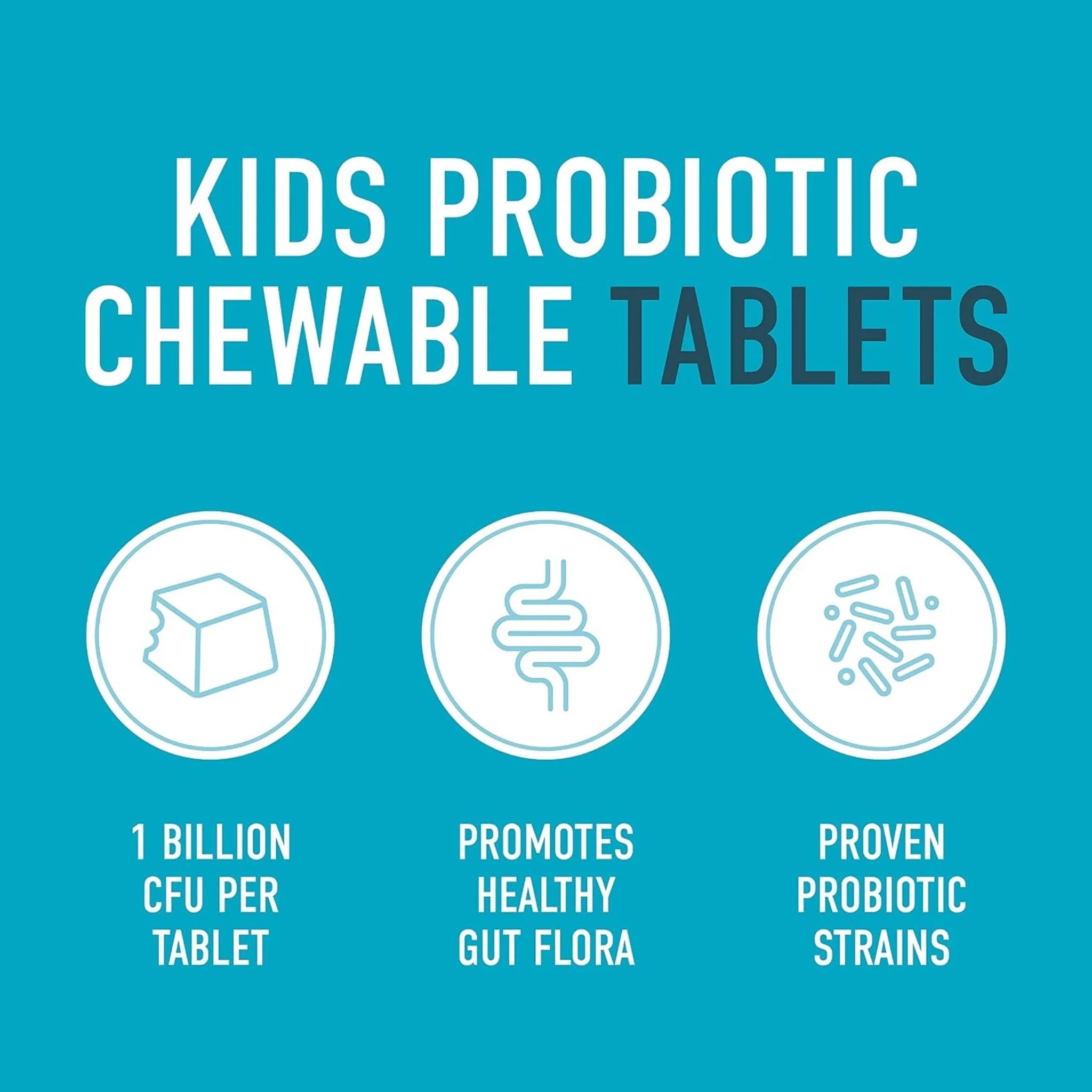 Organika Kids Probiotic 1 Billion CFU 30 Chewable Tablets