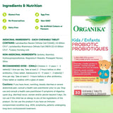 Organika Kids Probiotic 1 Billion CFU 30 Chewable Tablets