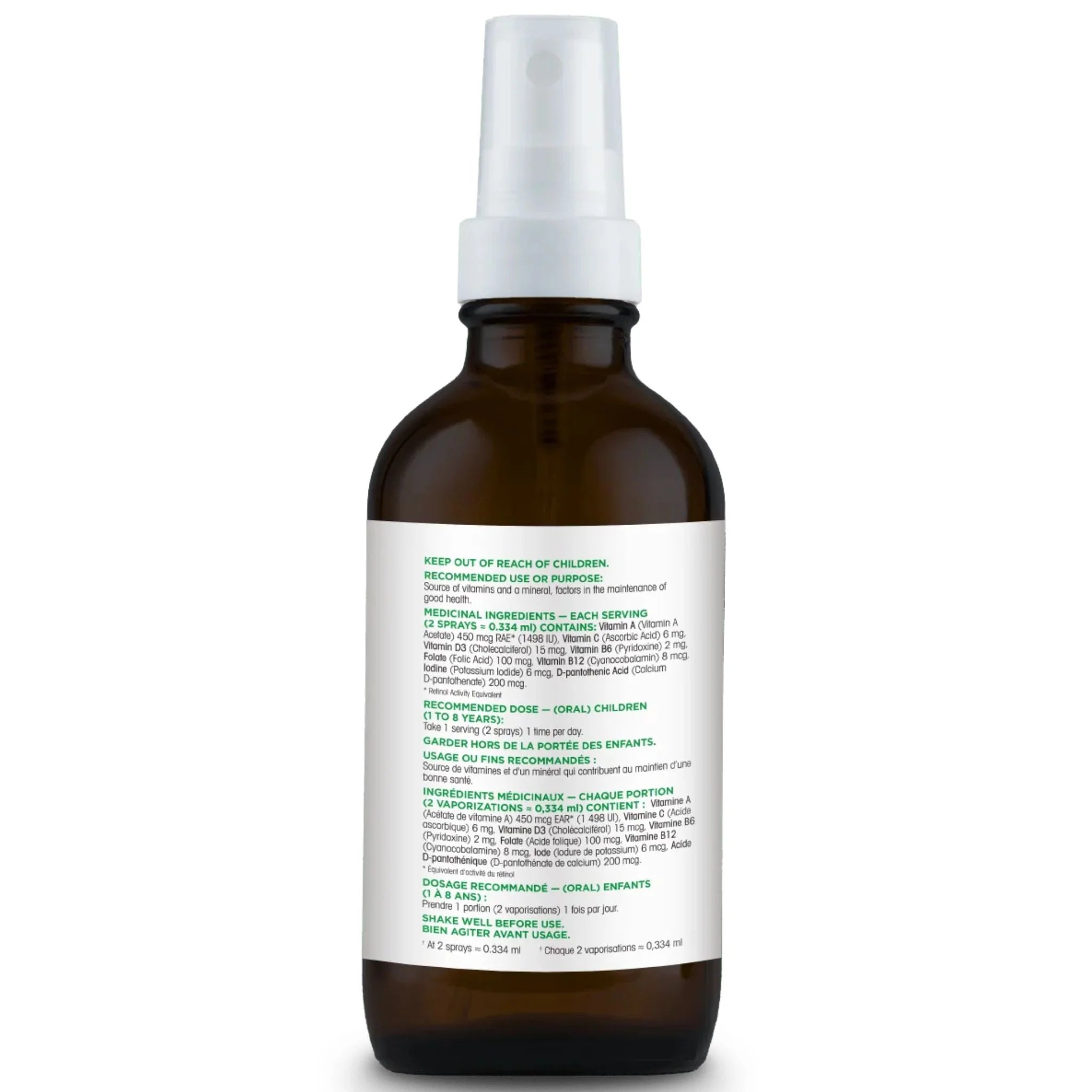 Organika Kids Multivitamin Liquid Spray 30ml