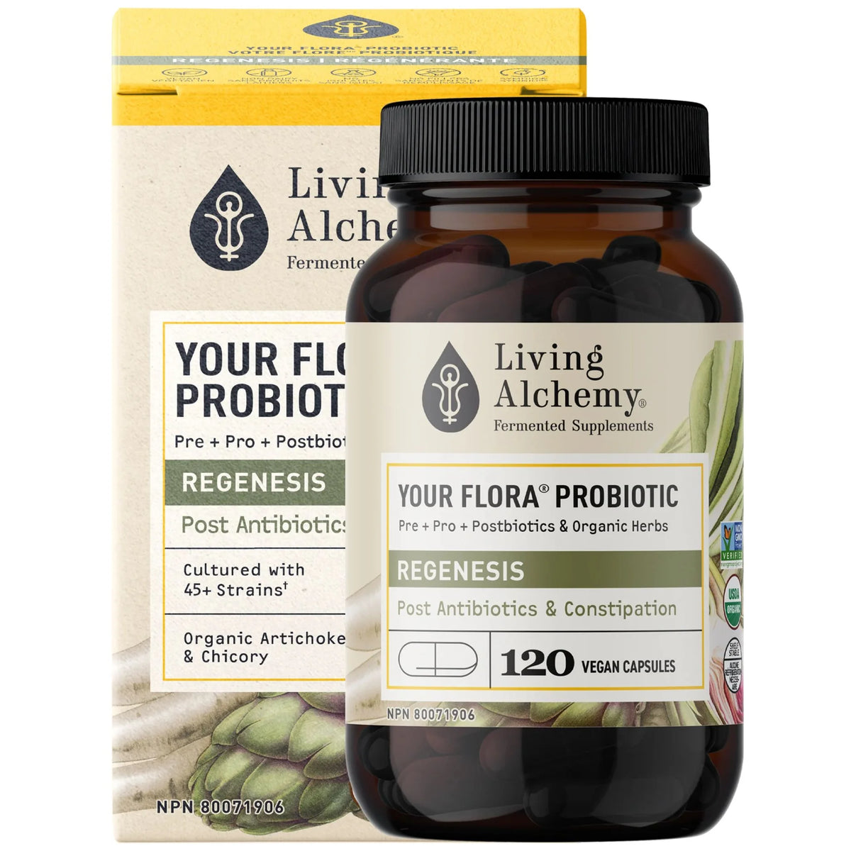 Living Alchemy Your Flora Regenesis 120 Capsules