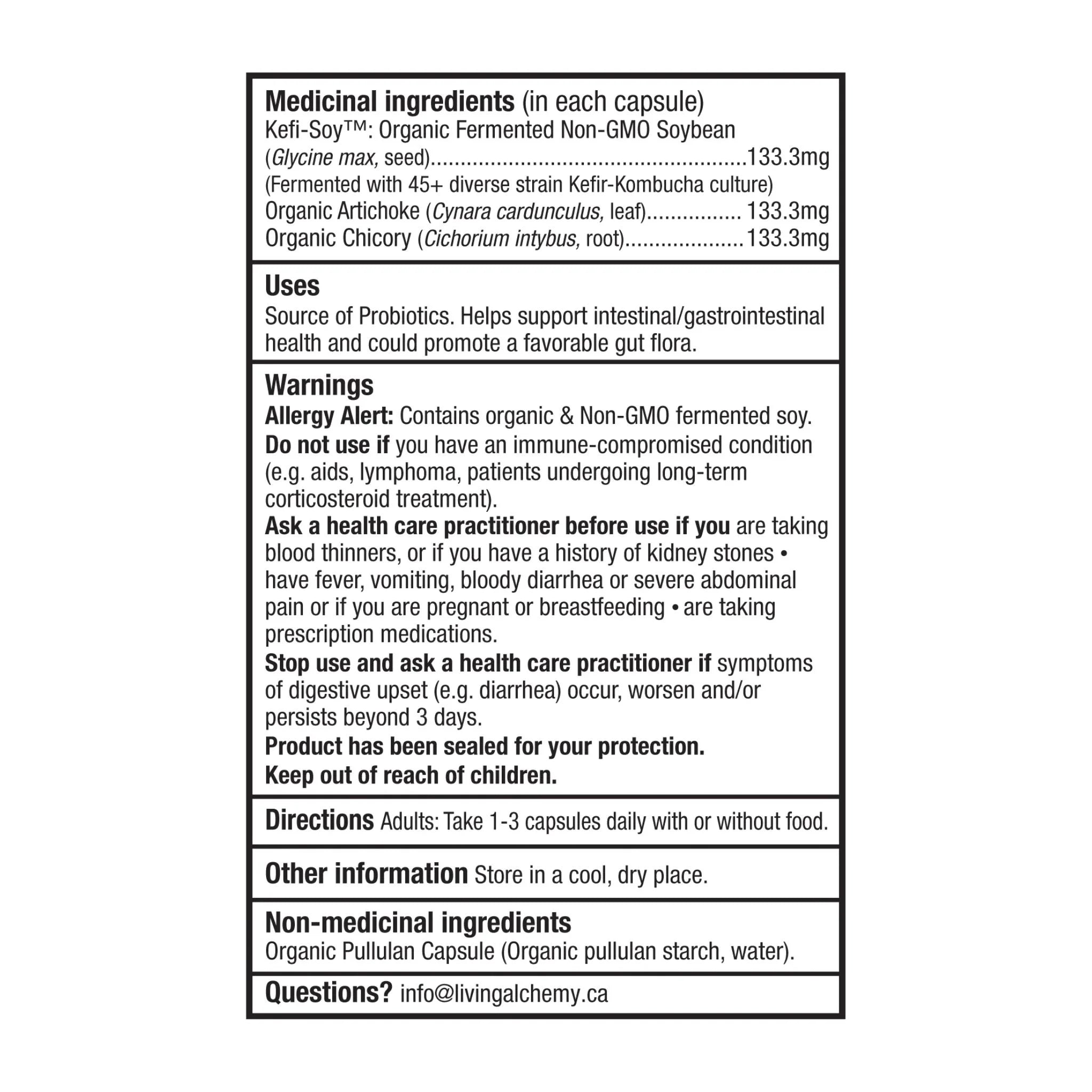 Living Alchemy Your Flora Regenesis 120 Capsules