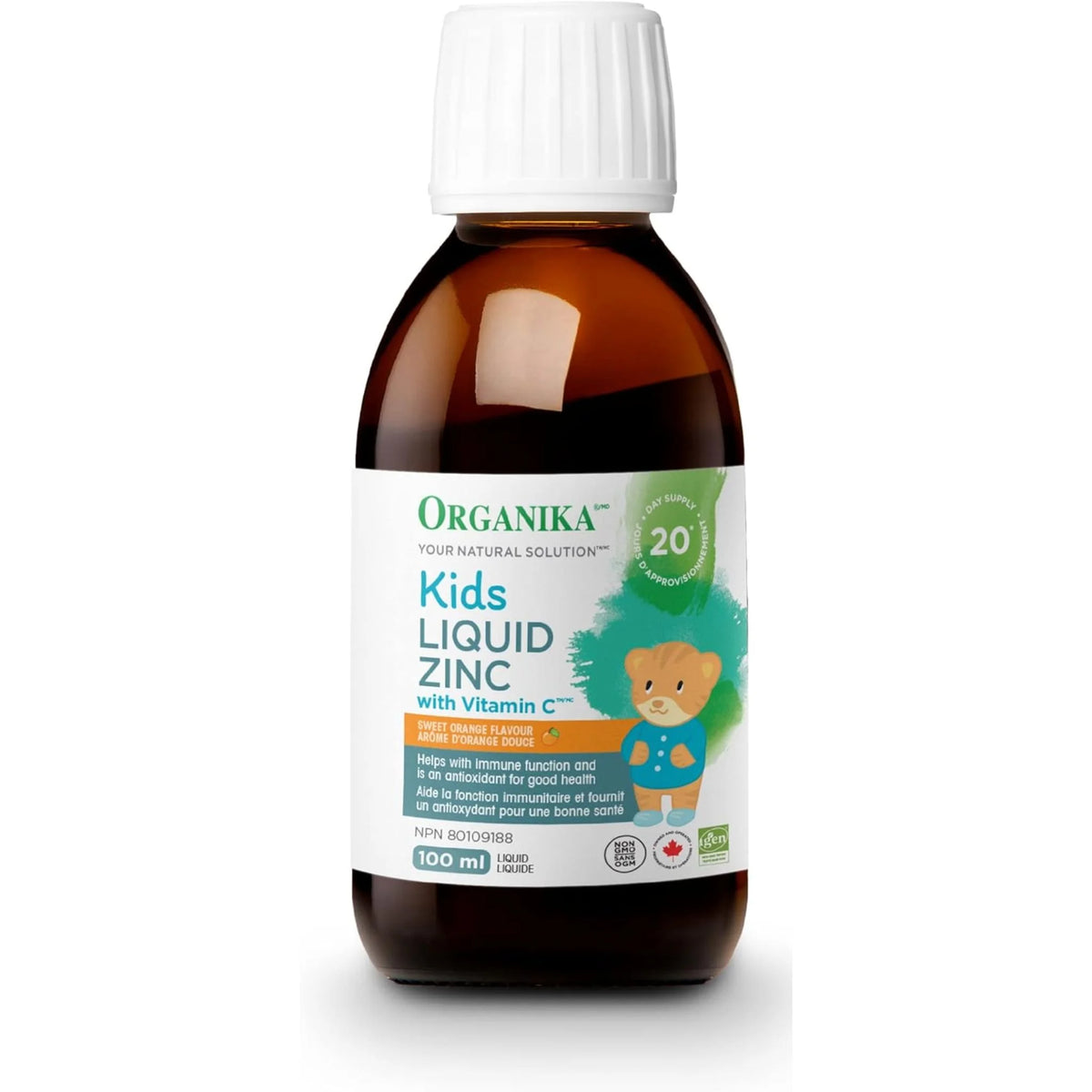 Organika Kids Liquid Zinc + C 100ml