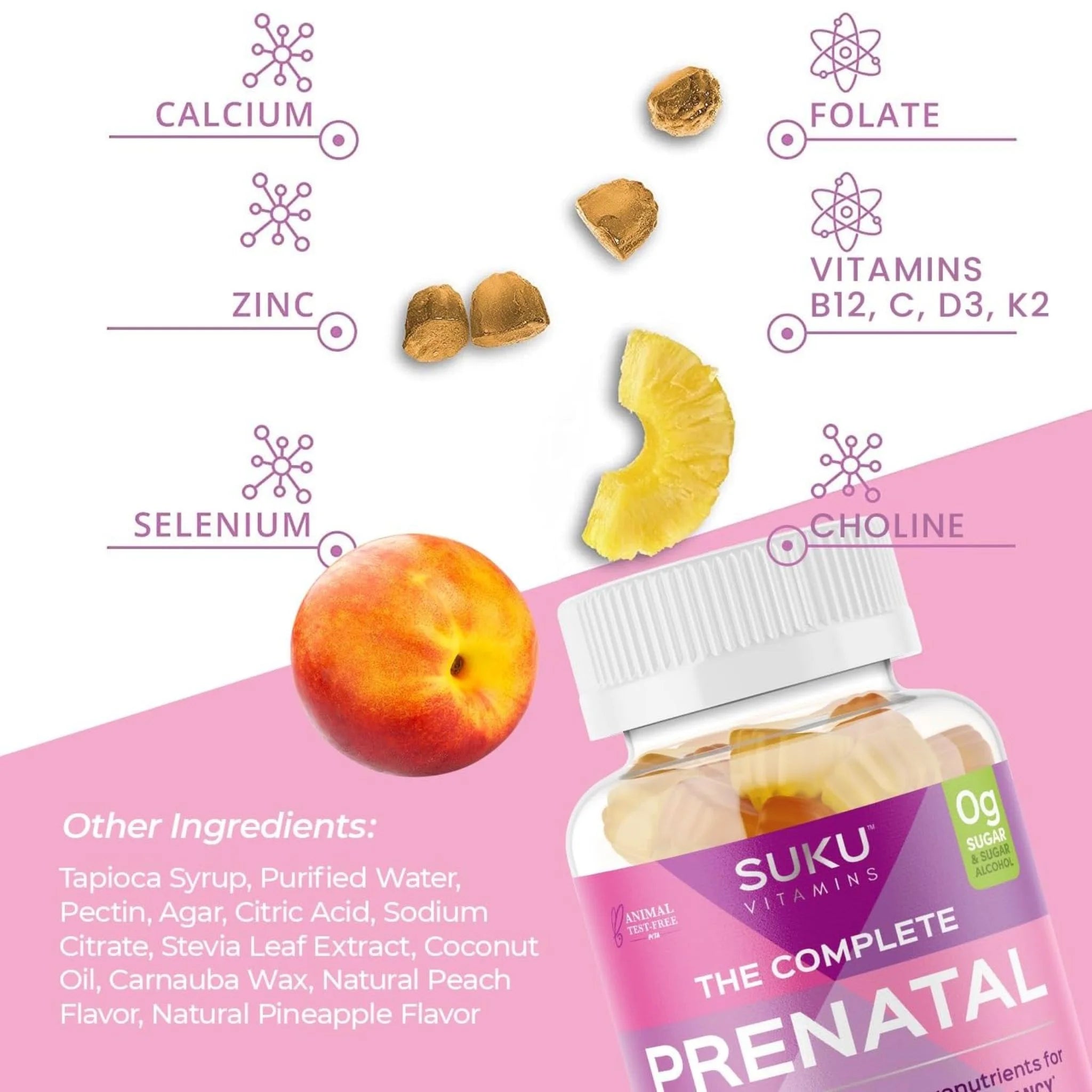 Suku Complete Prenatal Multivitamin 60ct