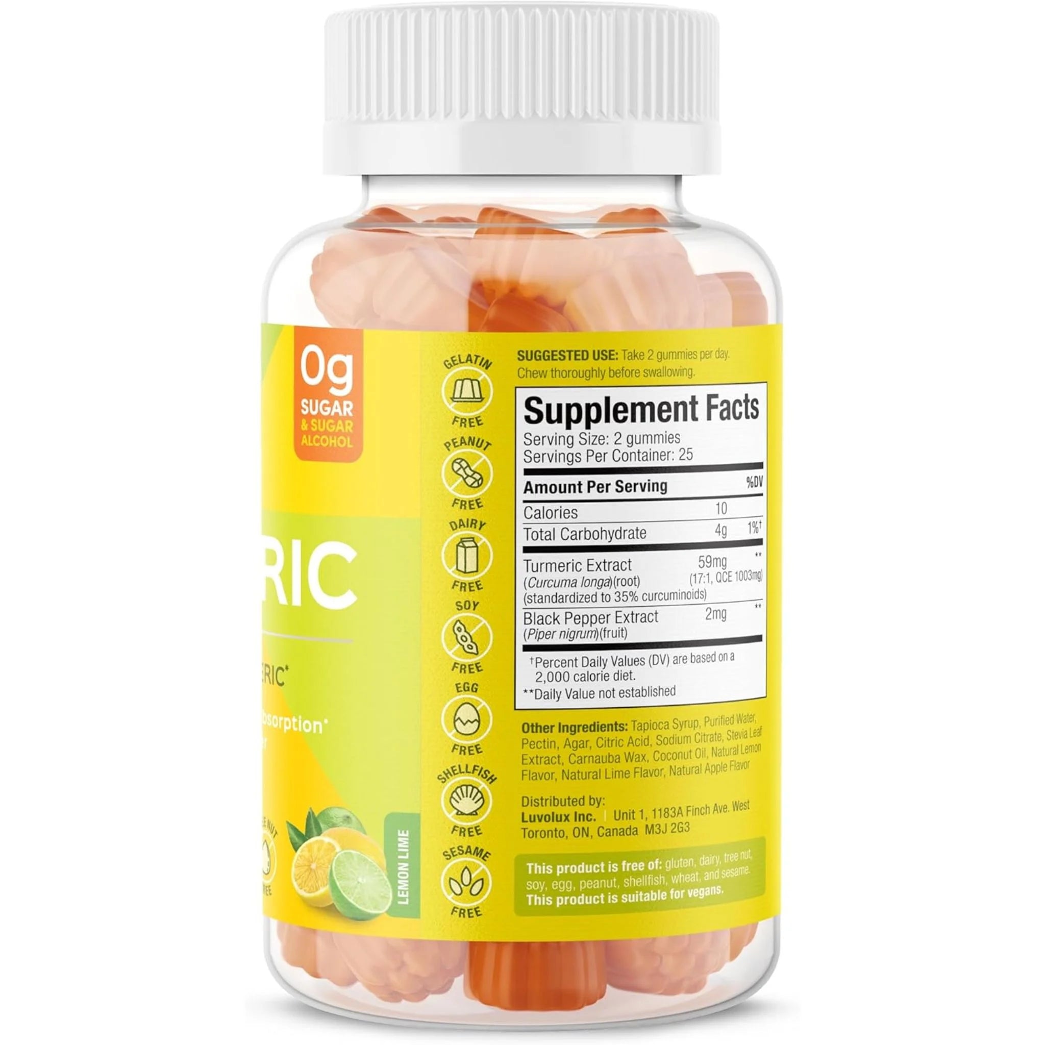 Suku Turmeric 50 Gummies