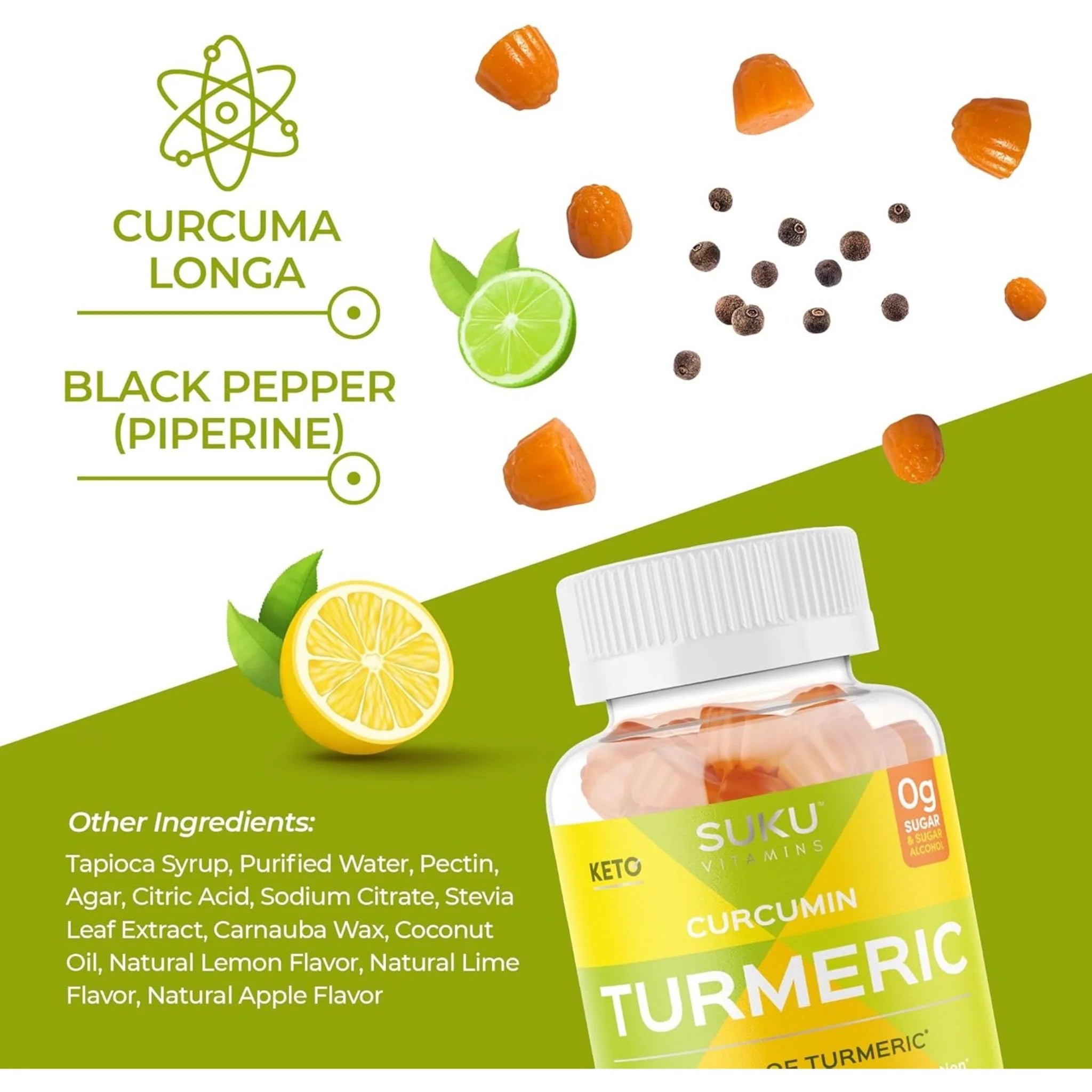 Suku Turmeric 50 Gummies