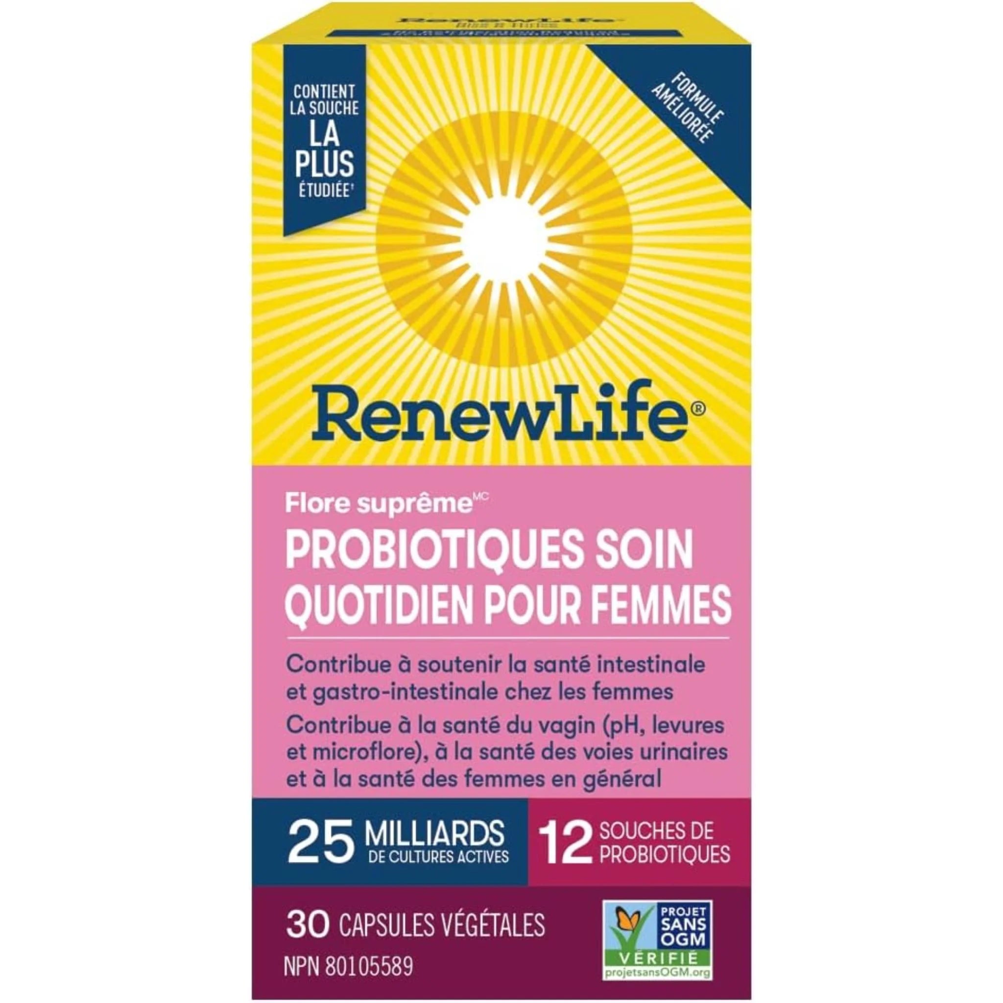 Renew Life Ultimate Flora Women's Daily 25 Billion 30c