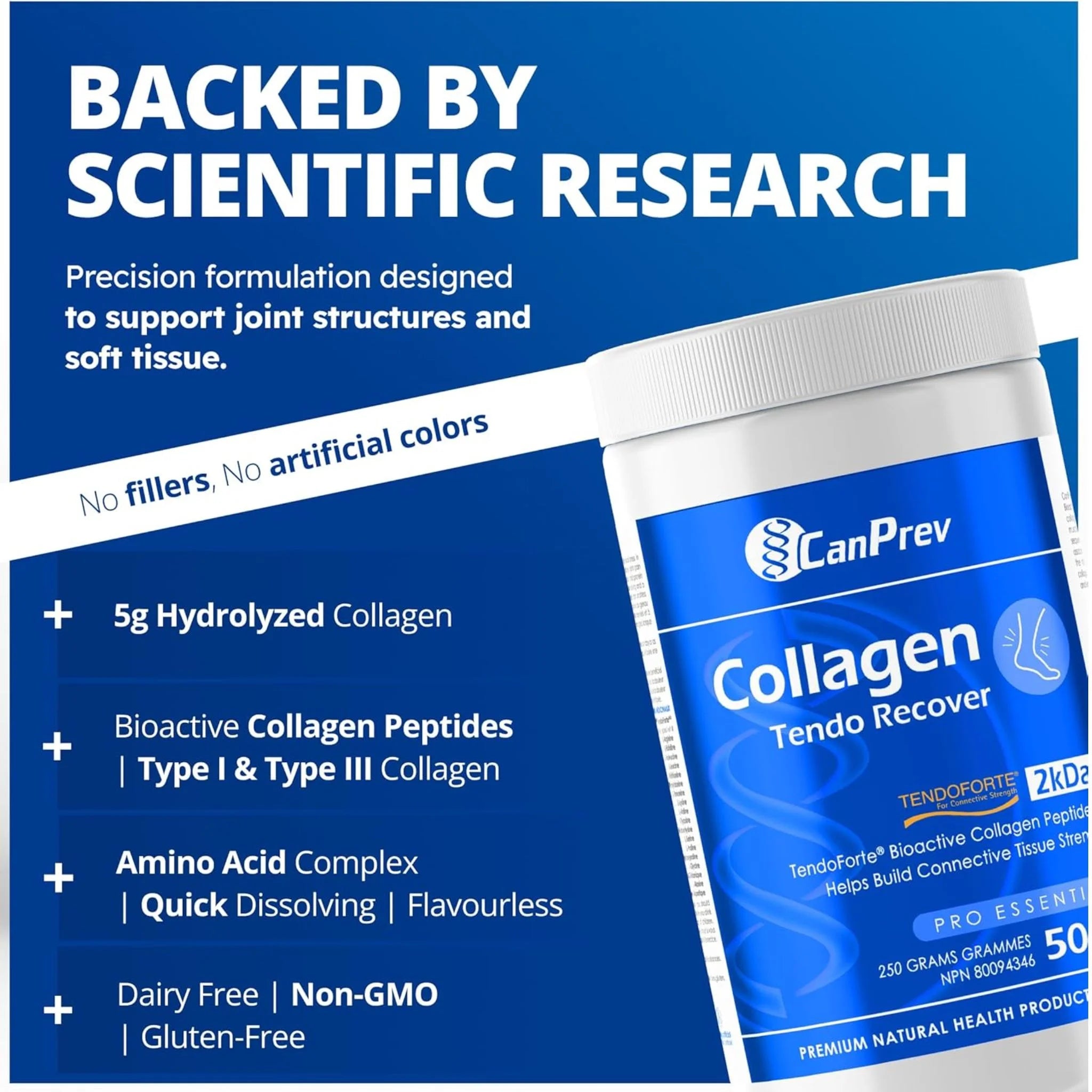 CanPrev Collagen Tendo Recover 250g