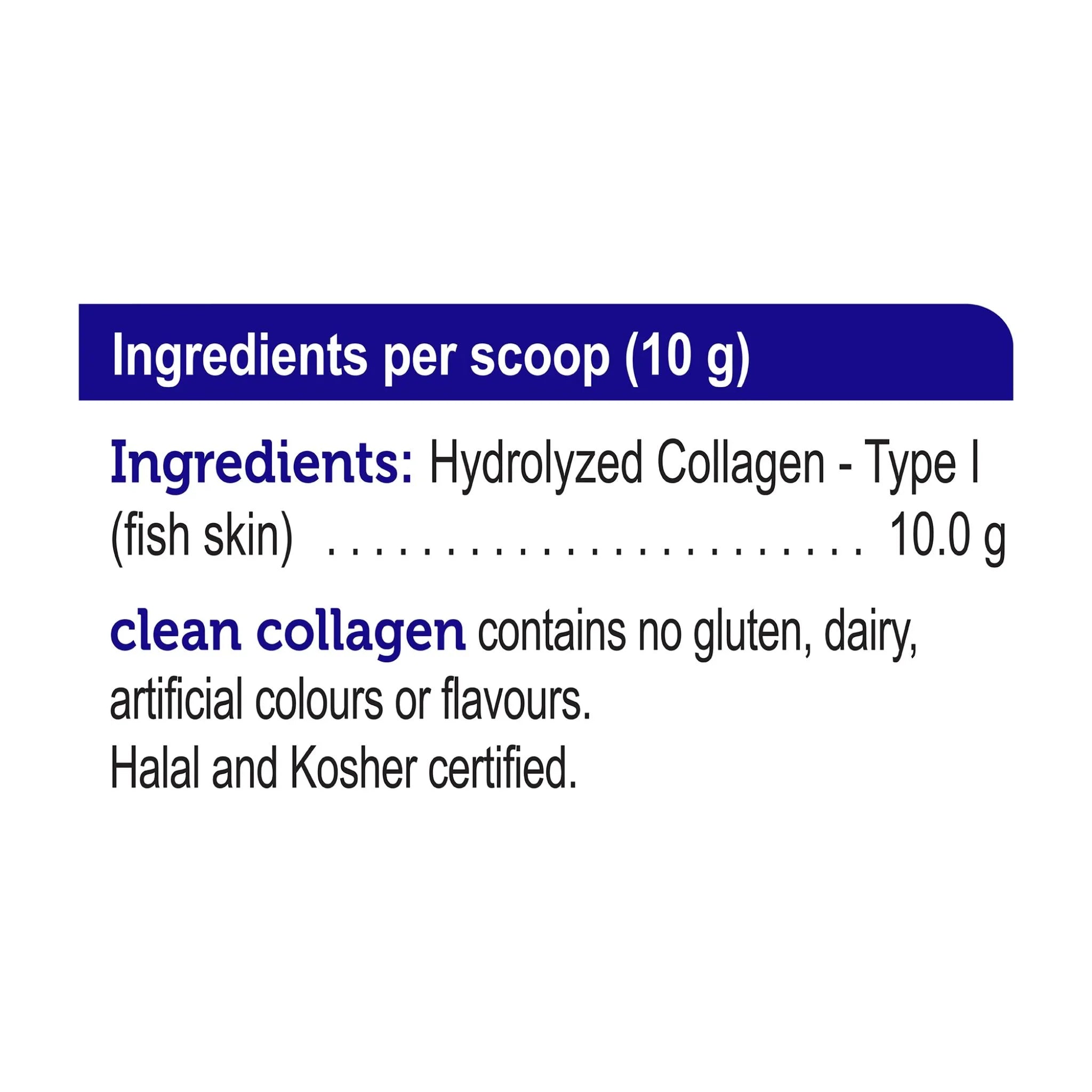 Genuine Health Clean Collagen Marine 400g - Nature's Source Inc